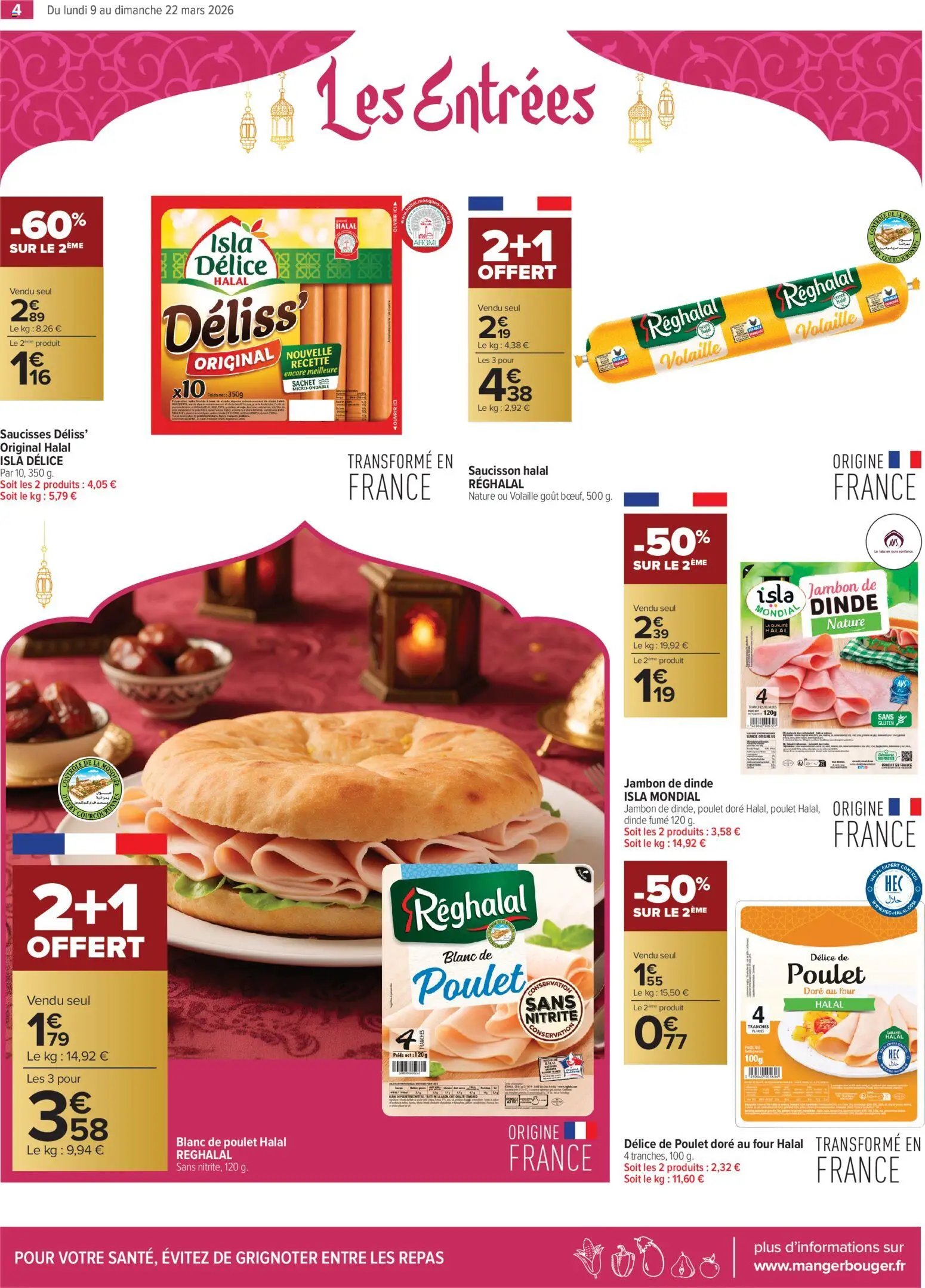 Carrefour contact Tout le ramadan à petit prix (2026-03-09 - 2026-03-22)