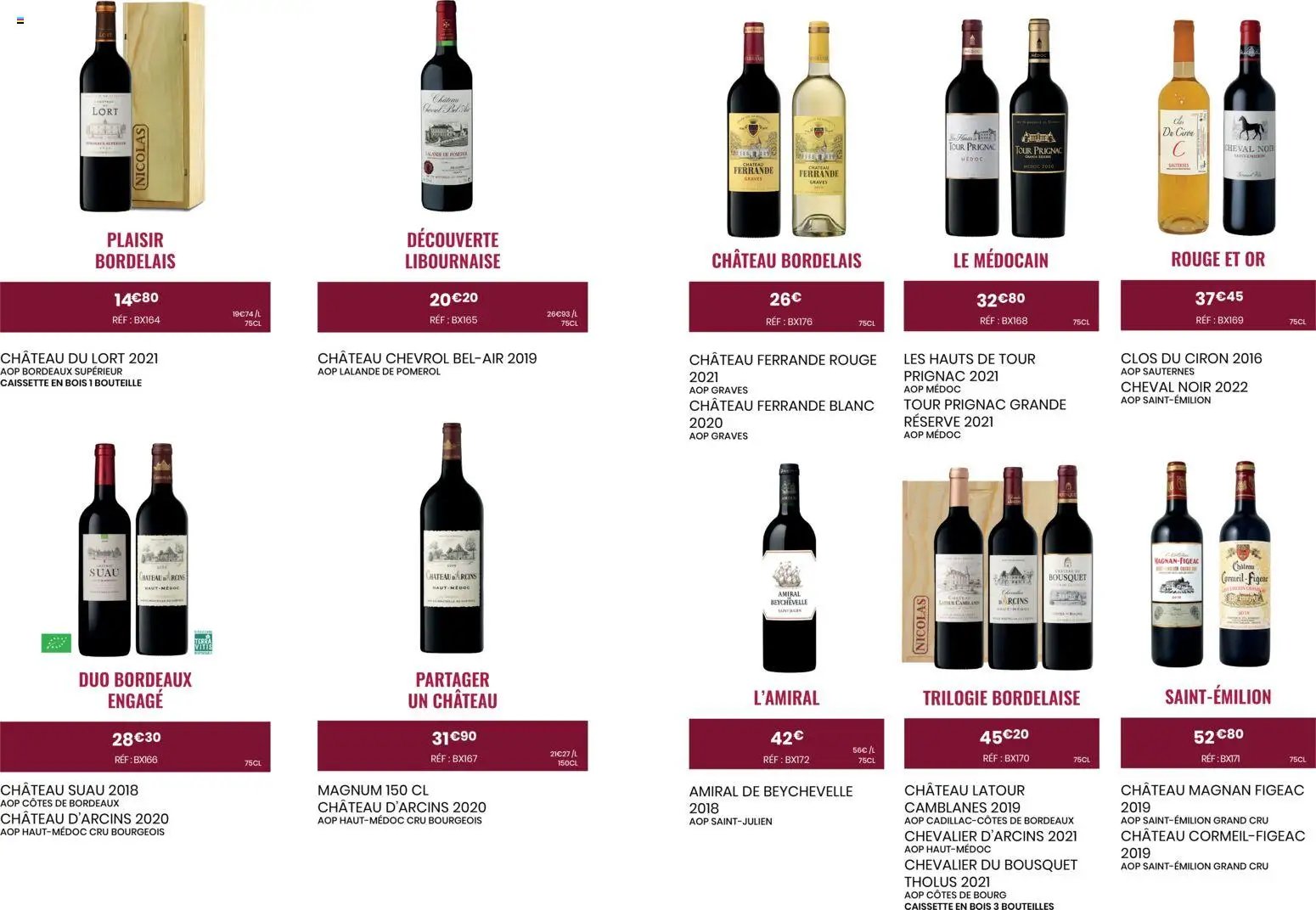 Nicolas catalogue (2025-06-10 - 2025-12-31)