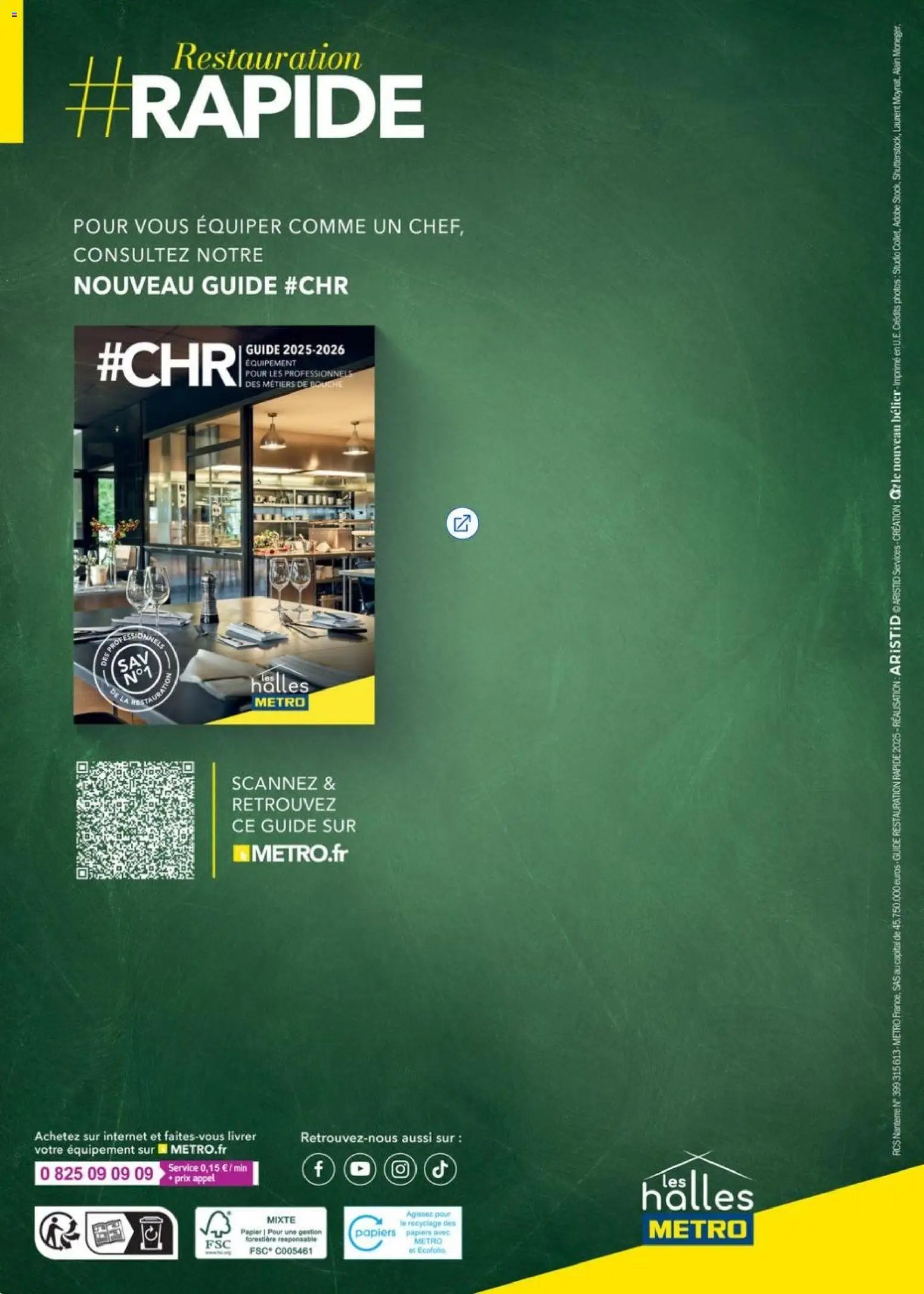 METRO - Restauration rapide