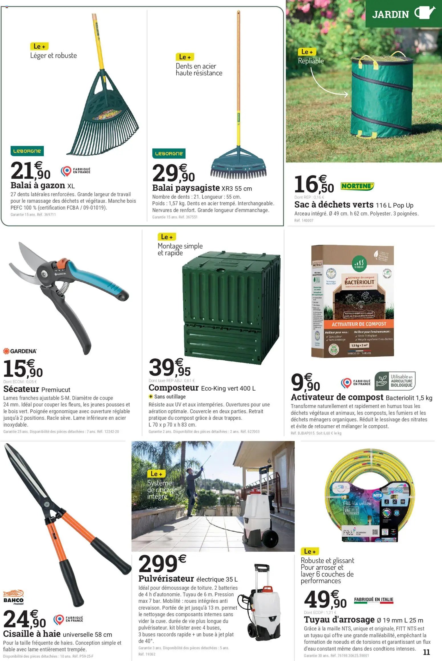 Espace Emeraude catalogue