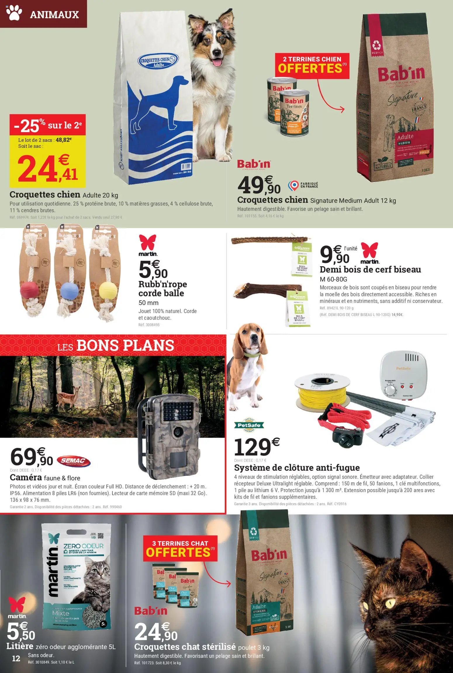 Espace Emeraude catalogue