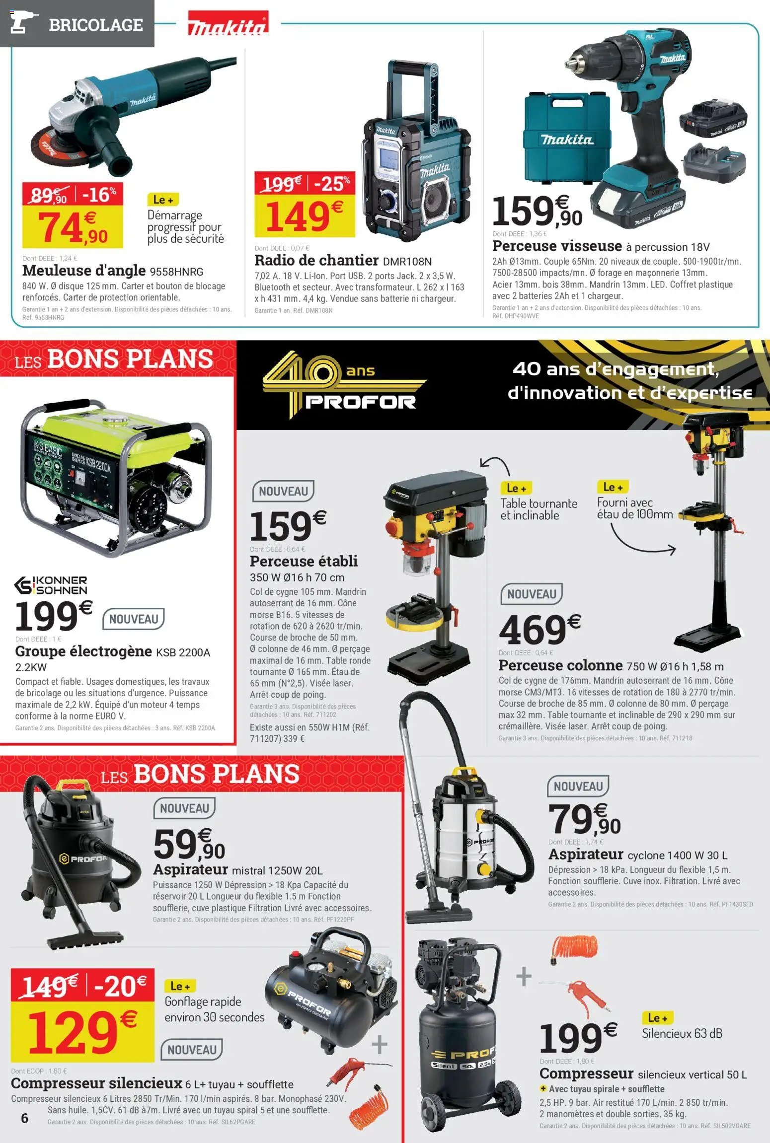 Espace Emeraude catalogue