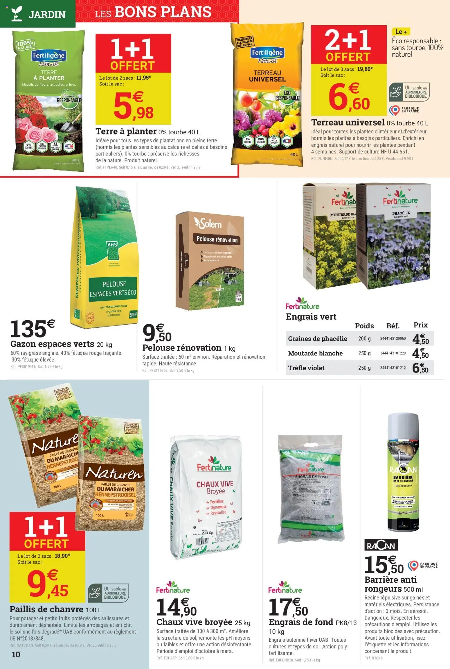 Espace Emeraude catalogue