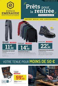 Espace Emeraude catalogue