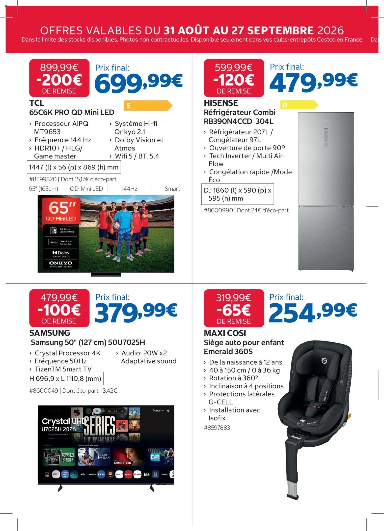 Costco catalogue
