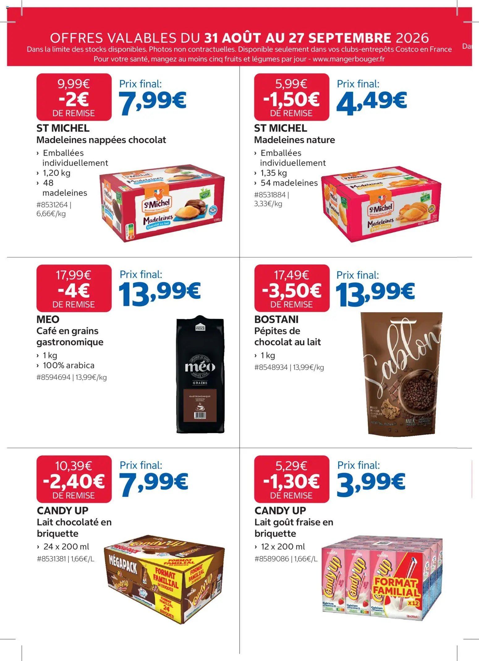 Costco catalogue
