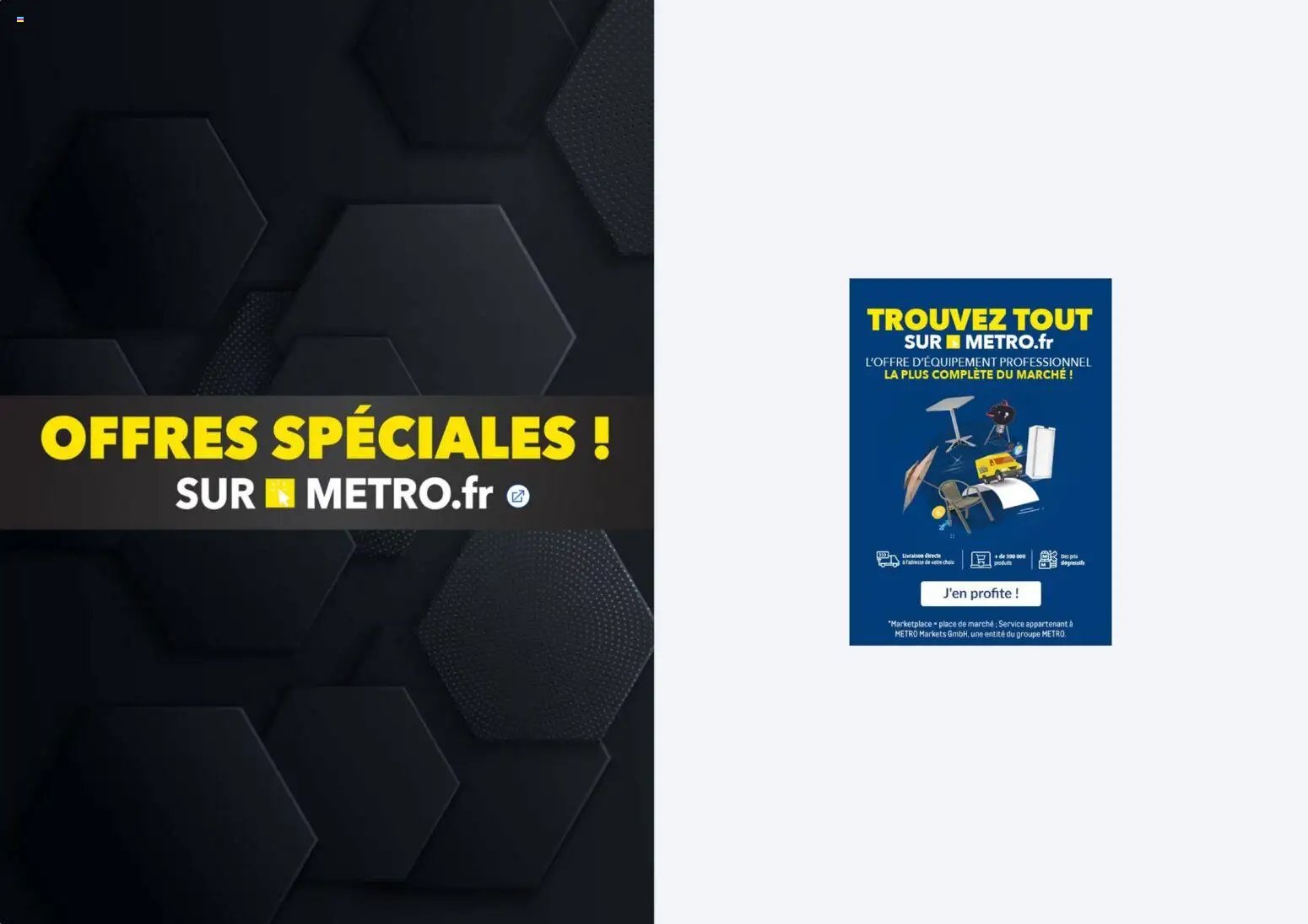 METRO - Les Black Days Marketplace