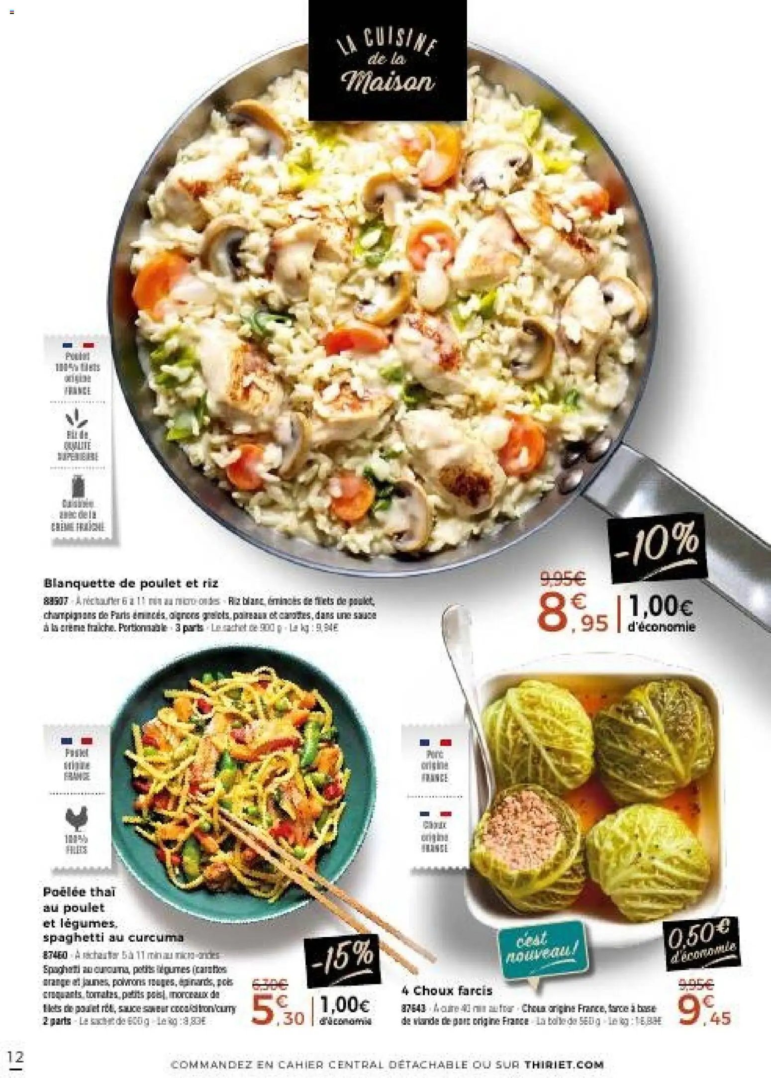 Thiriet Catalogue livraison à domicile