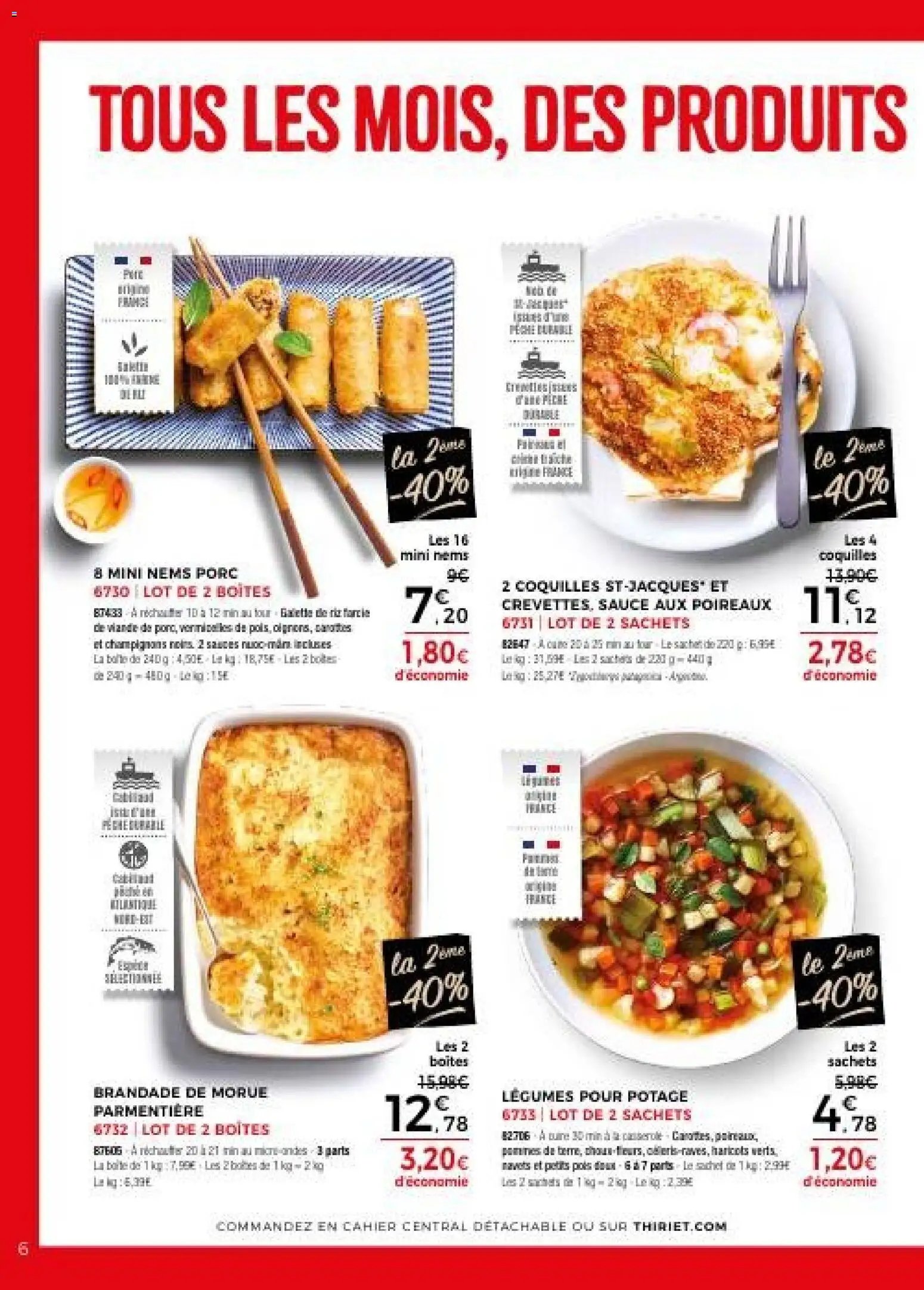 Thiriet Catalogue livraison à domicile (2026-01-31 - 2026-02-28)