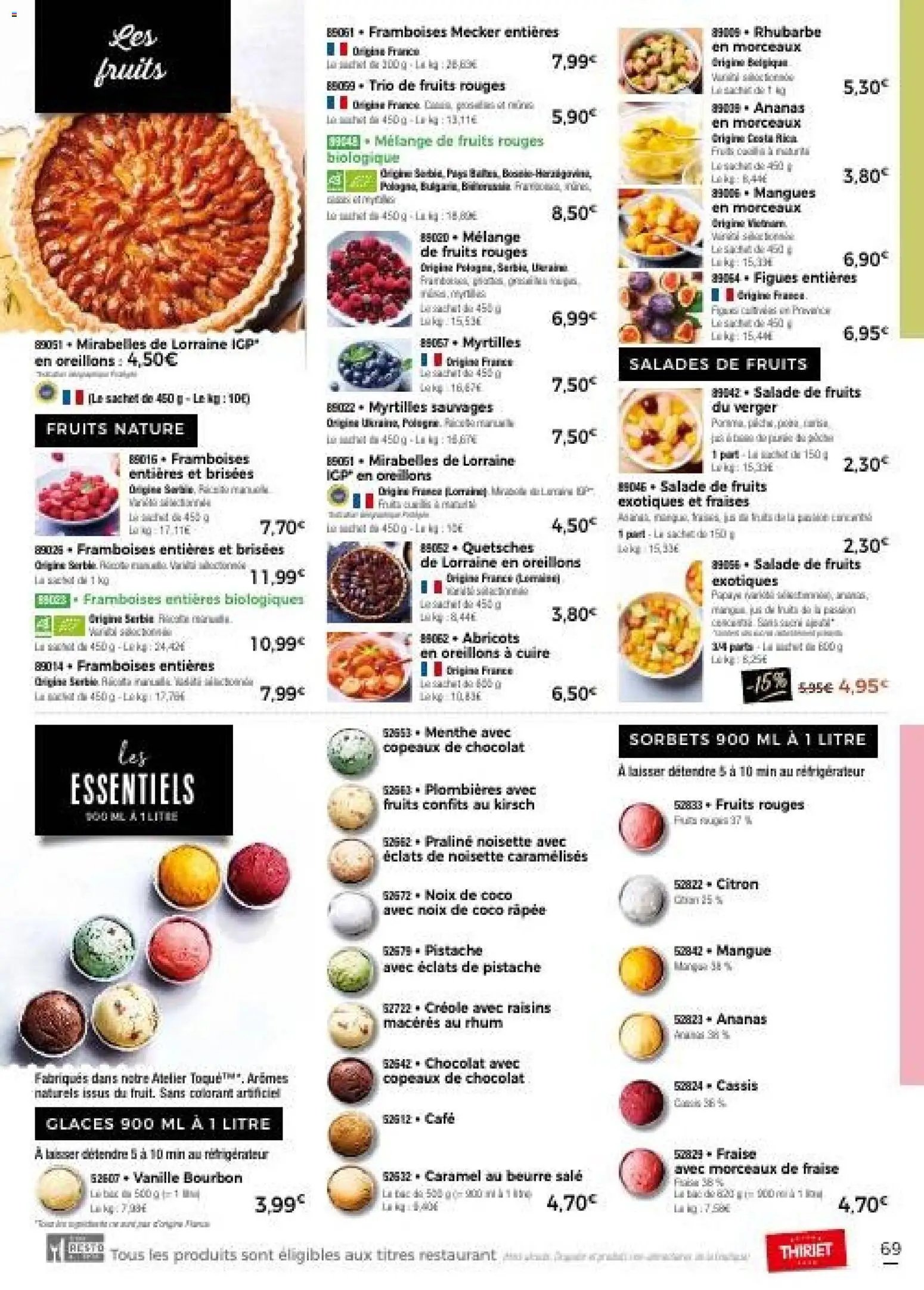 Thiriet Catalogue livraison à domicile