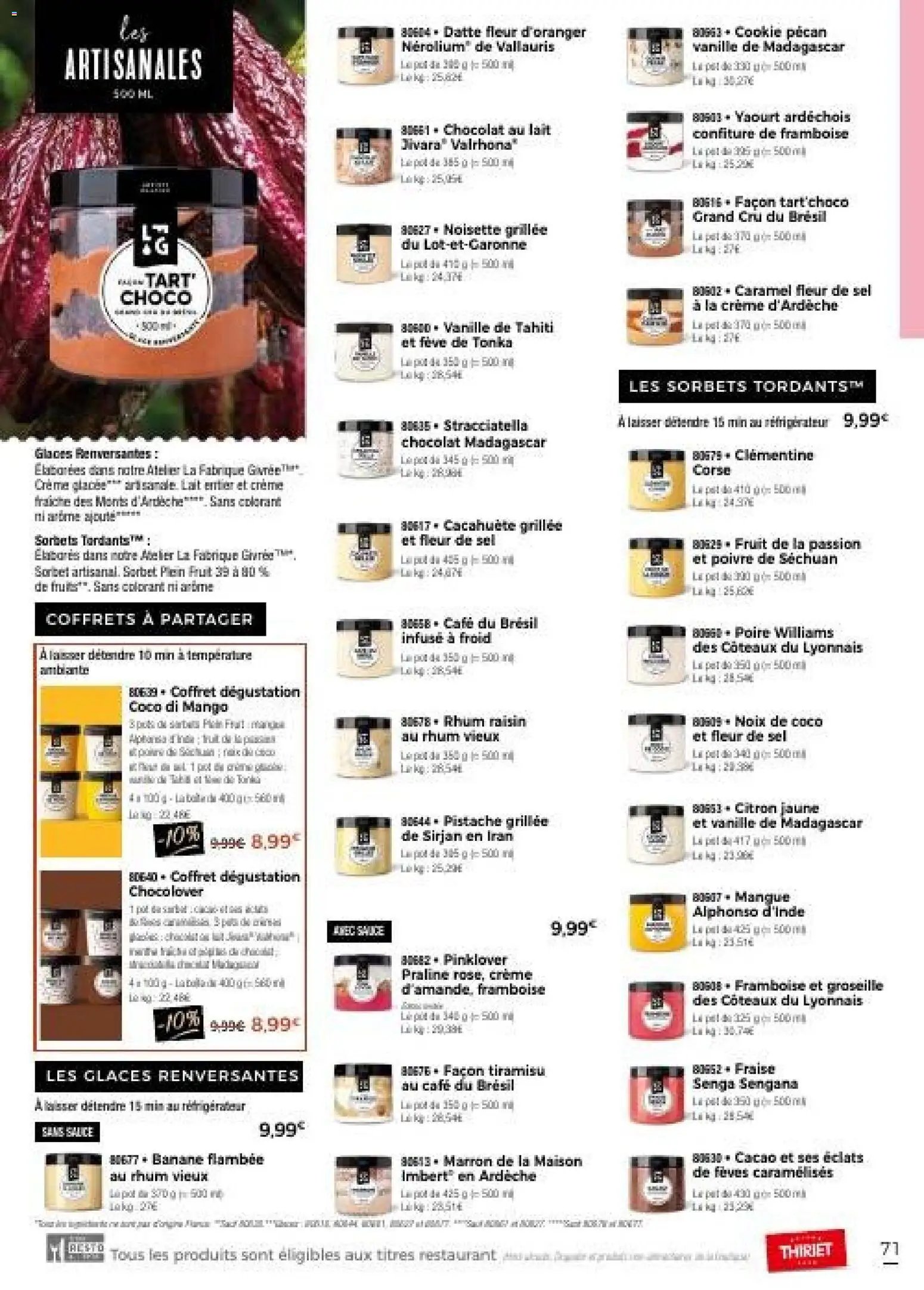 Thiriet Catalogue livraison à domicile