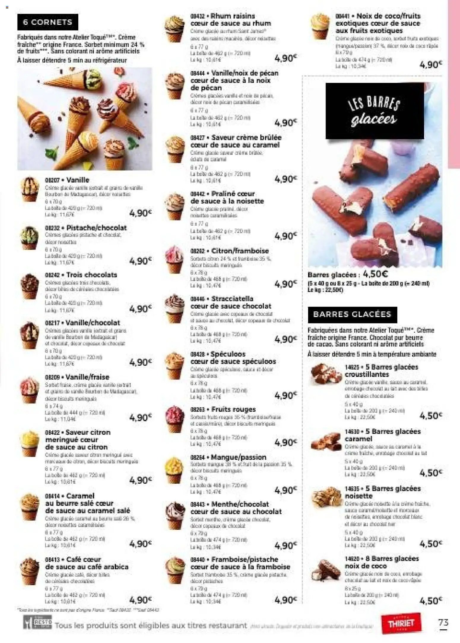 Thiriet Catalogue livraison à domicile