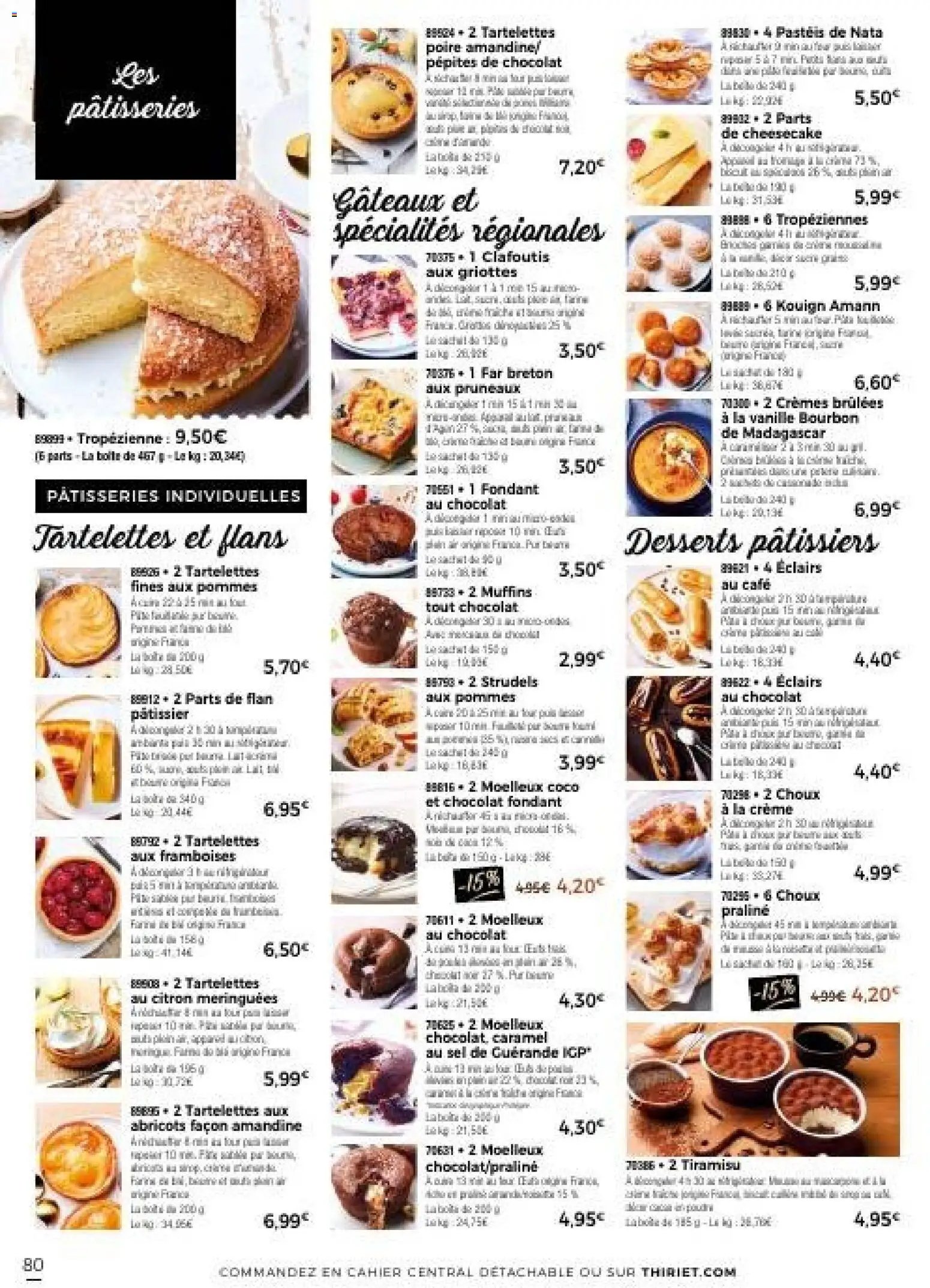 Thiriet Catalogue livraison à domicile