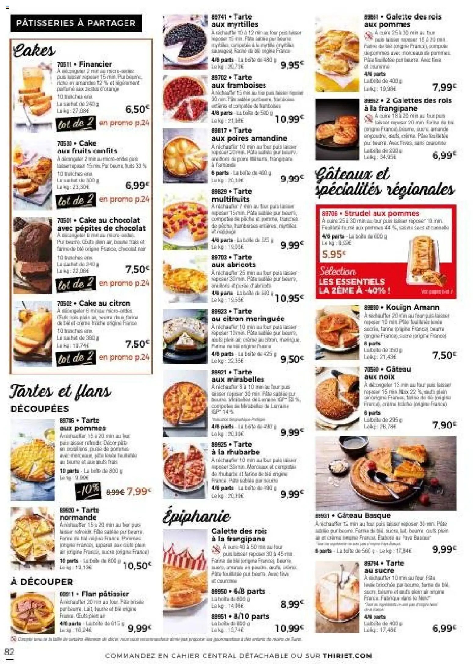 Thiriet Catalogue livraison à domicile