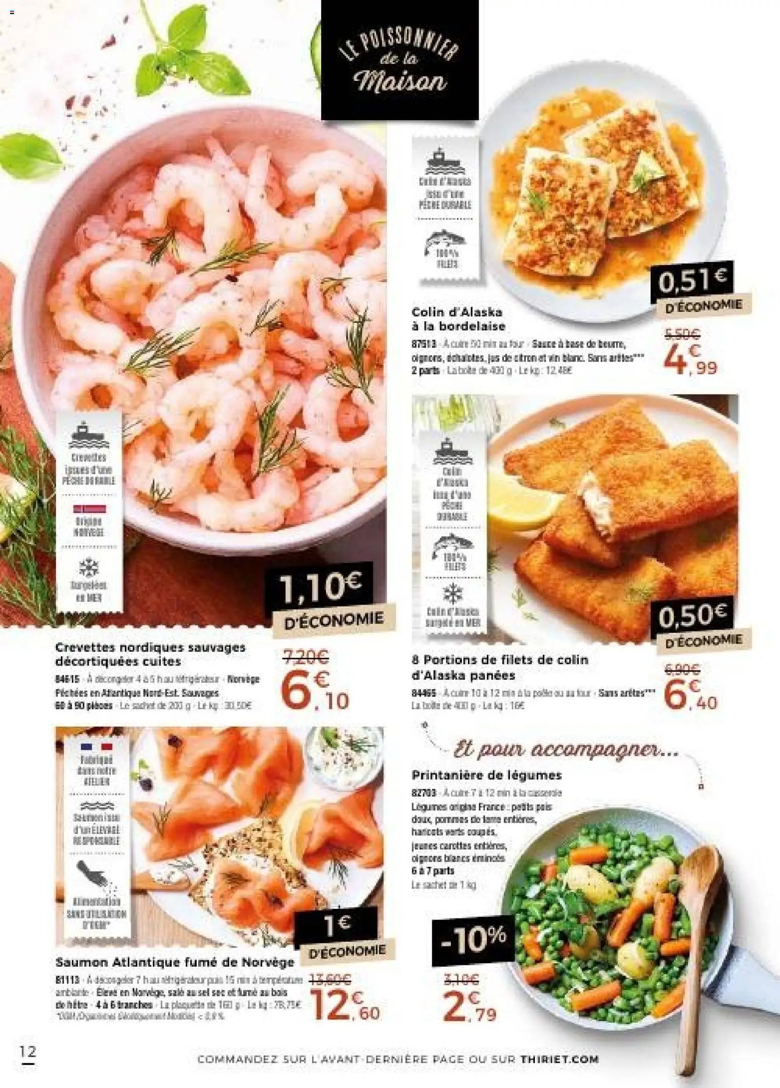 Thiriet Catalogue livraison à domicile