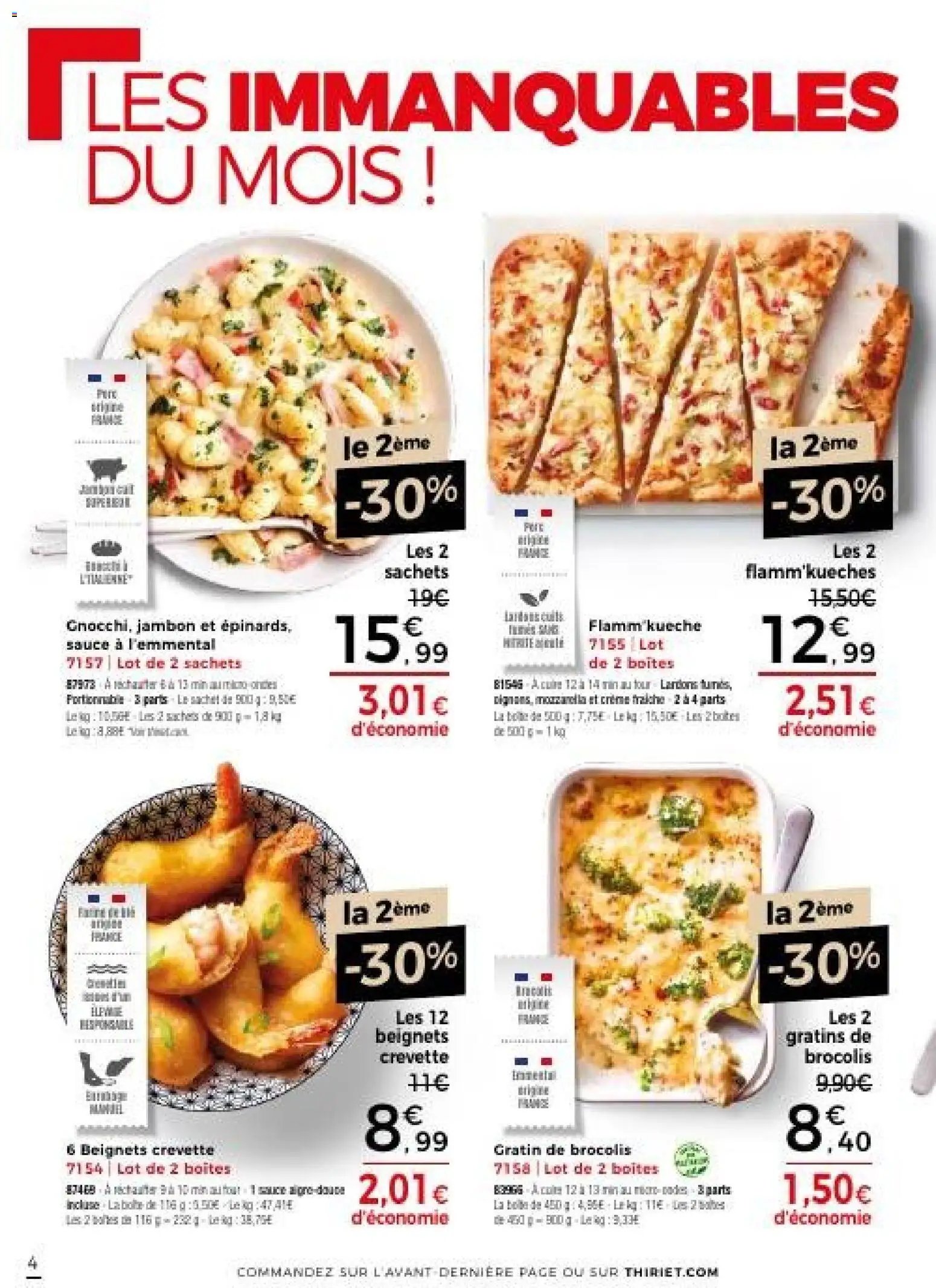 Thiriet Catalogue livraison à domicile