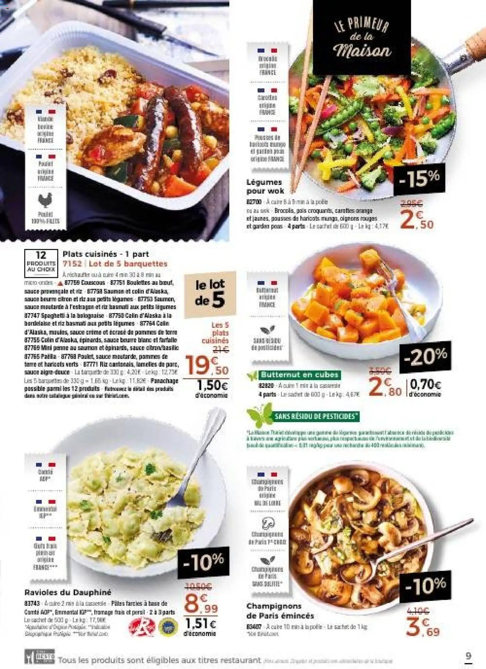 Thiriet Catalogue livraison à domicile