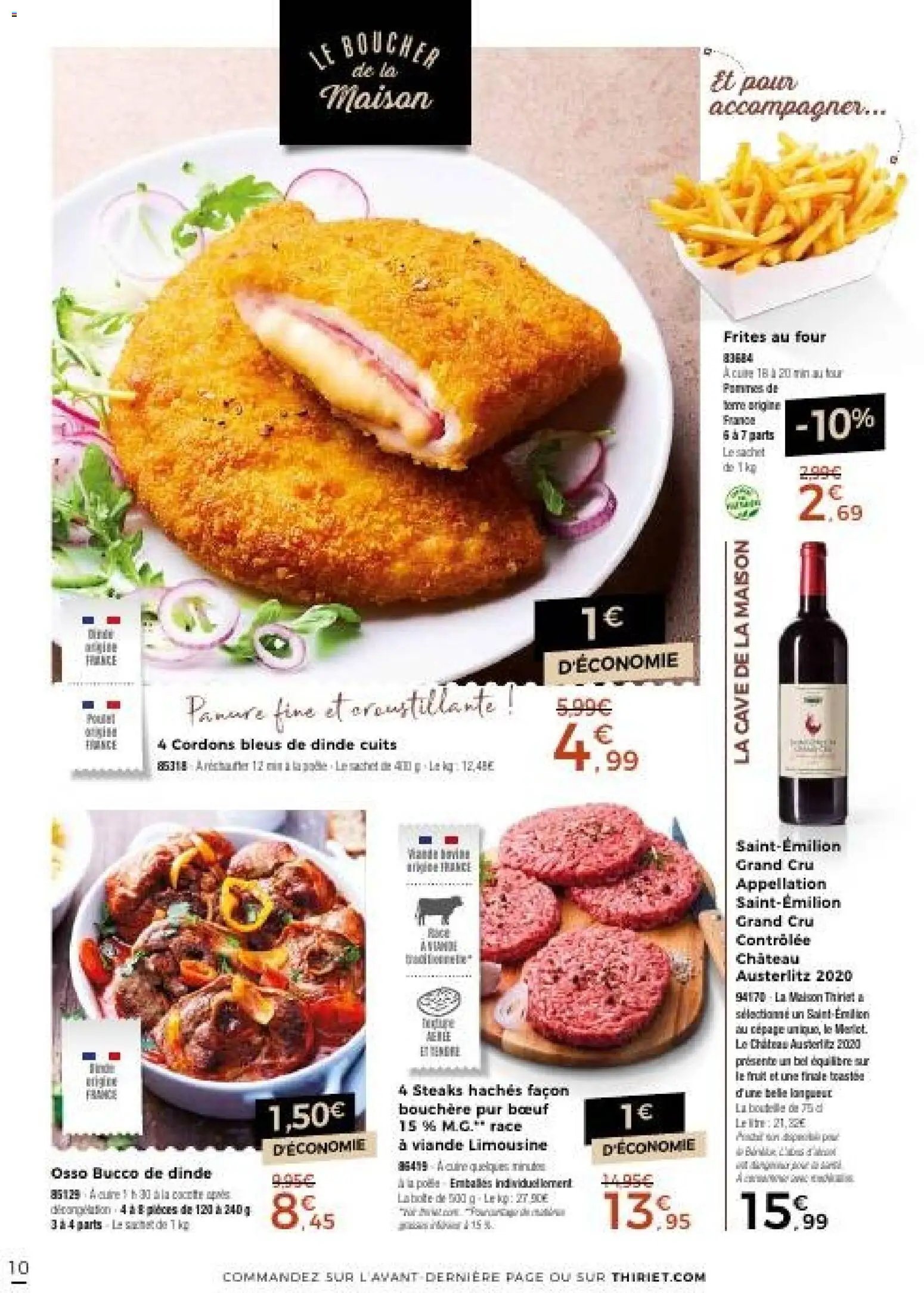 Thiriet Catalogue livraison à domicile