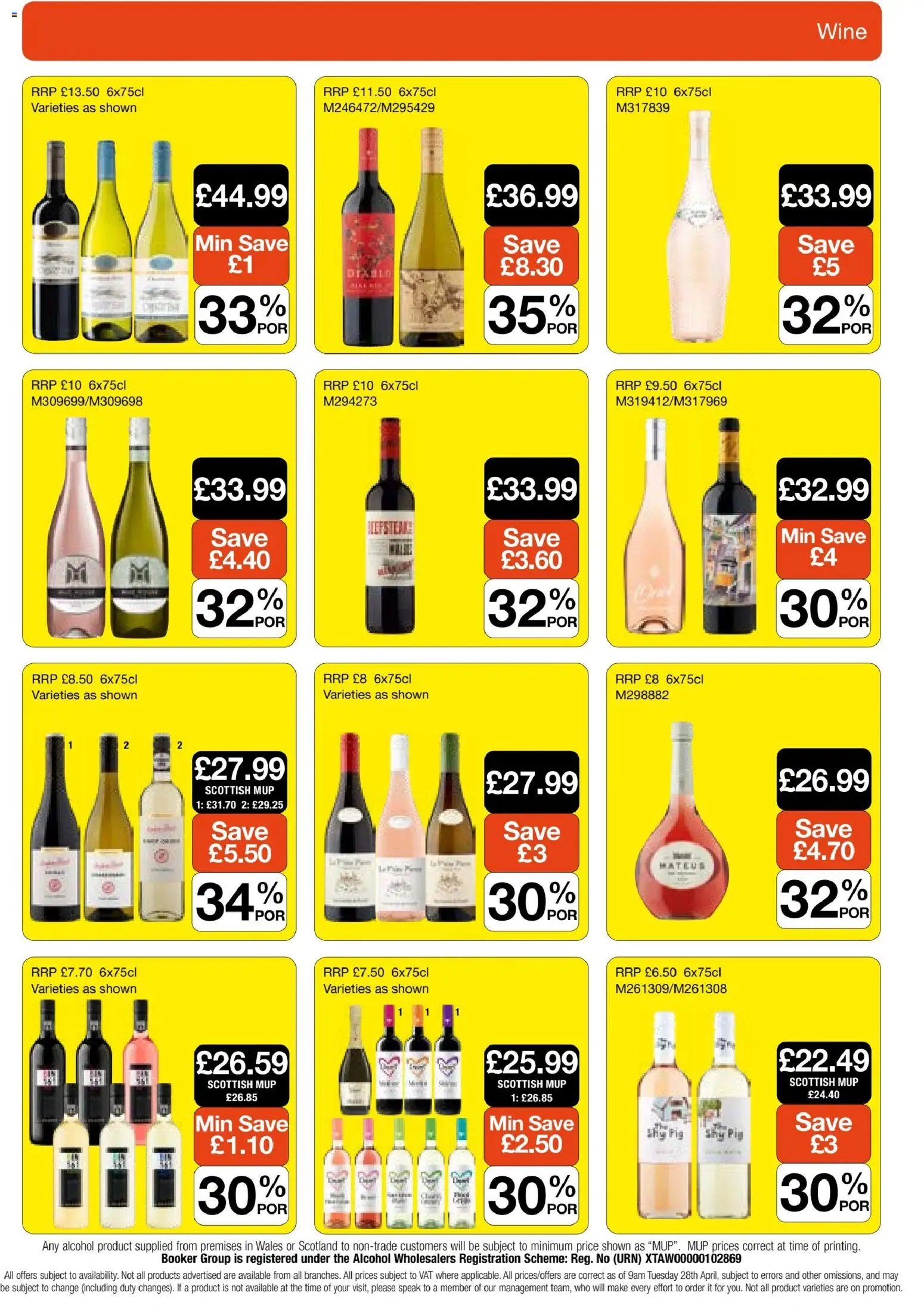 Booker Wholesale - Offers