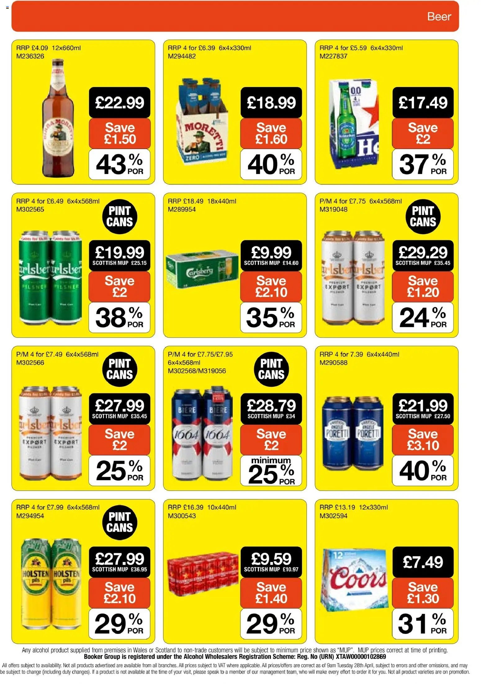Booker Wholesale - Offers