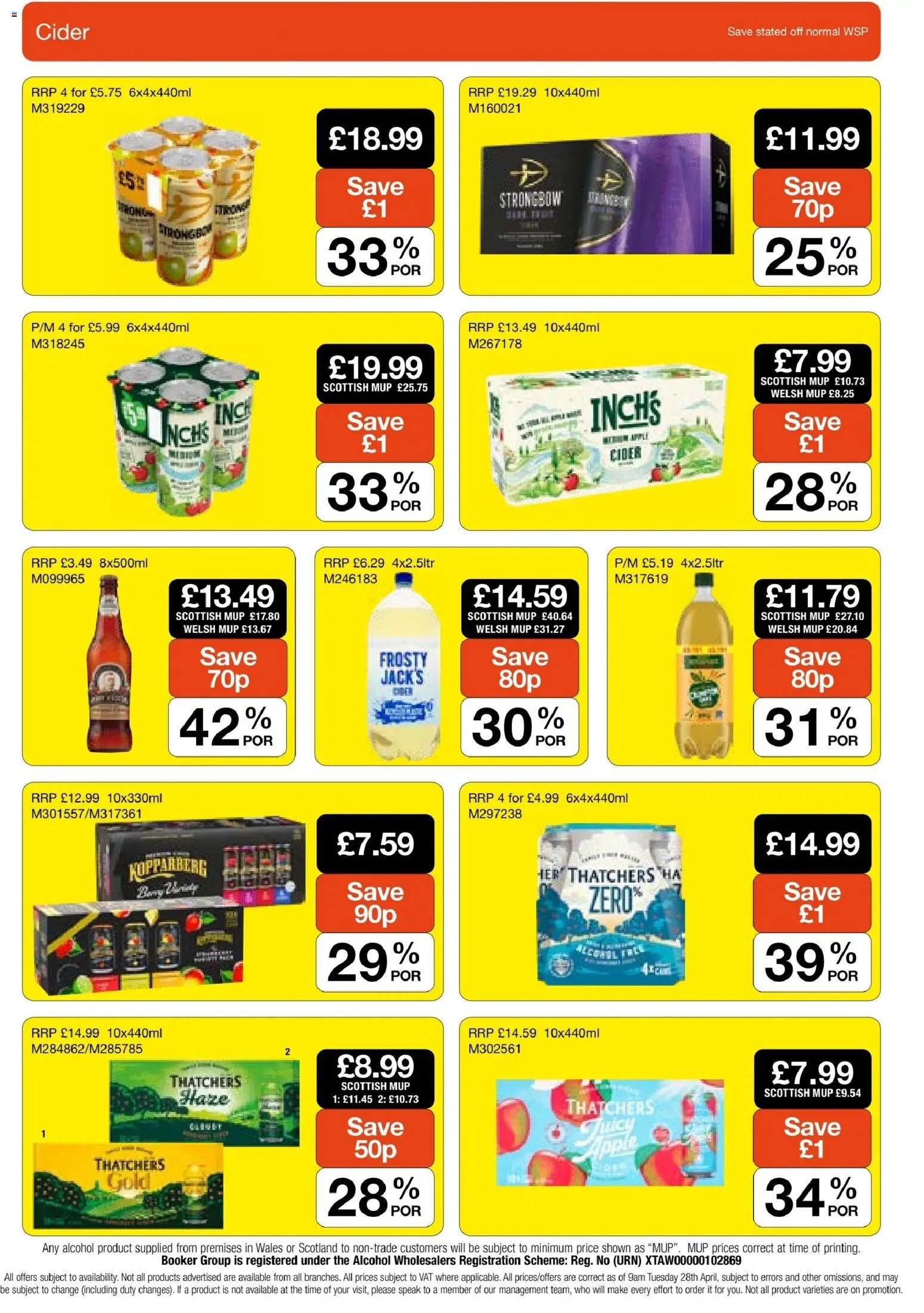 Booker Wholesale - Offers