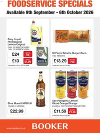 Booker Wholesale - NP8 Foodservice Specials