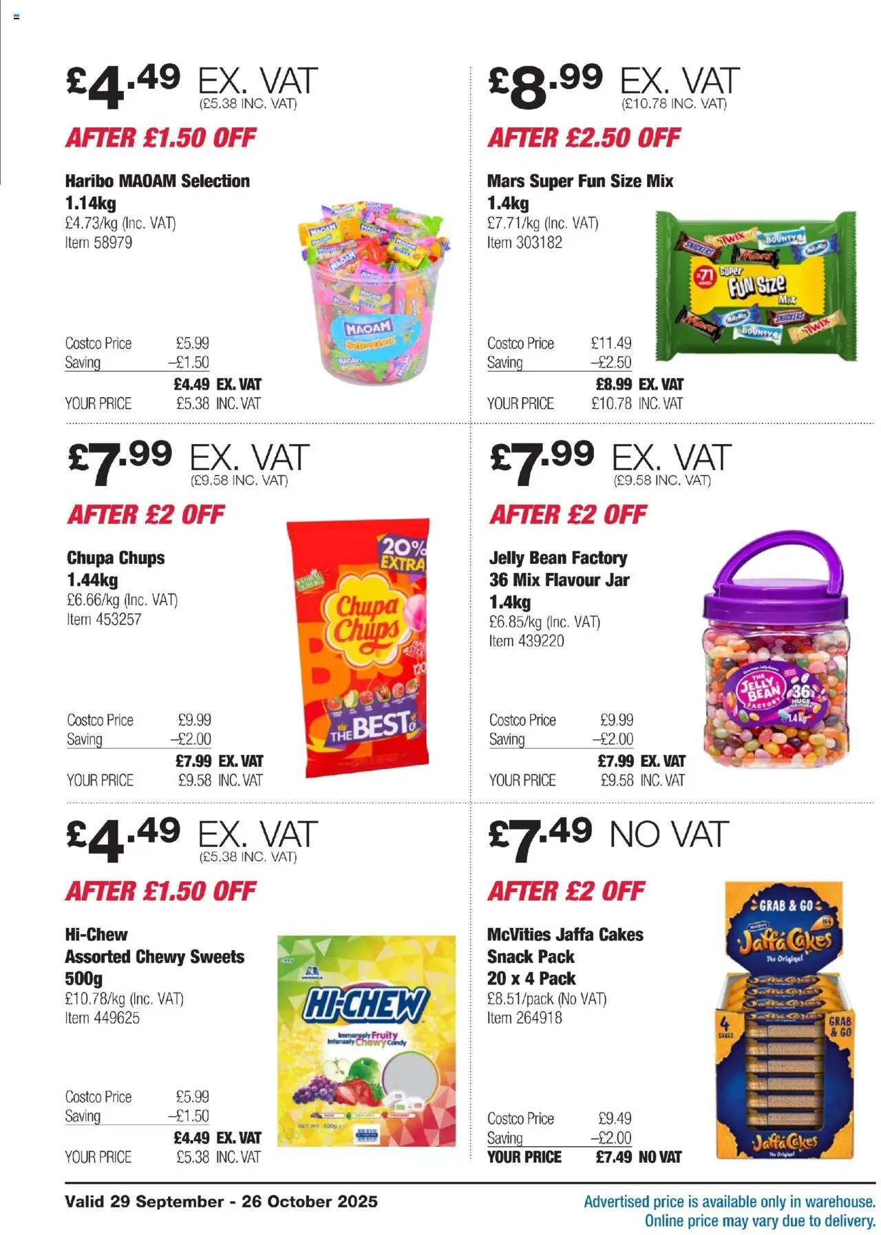 Costco - SCOTLAND & WALES ONLY (2025-09-29 - 2025-10-26) | 20