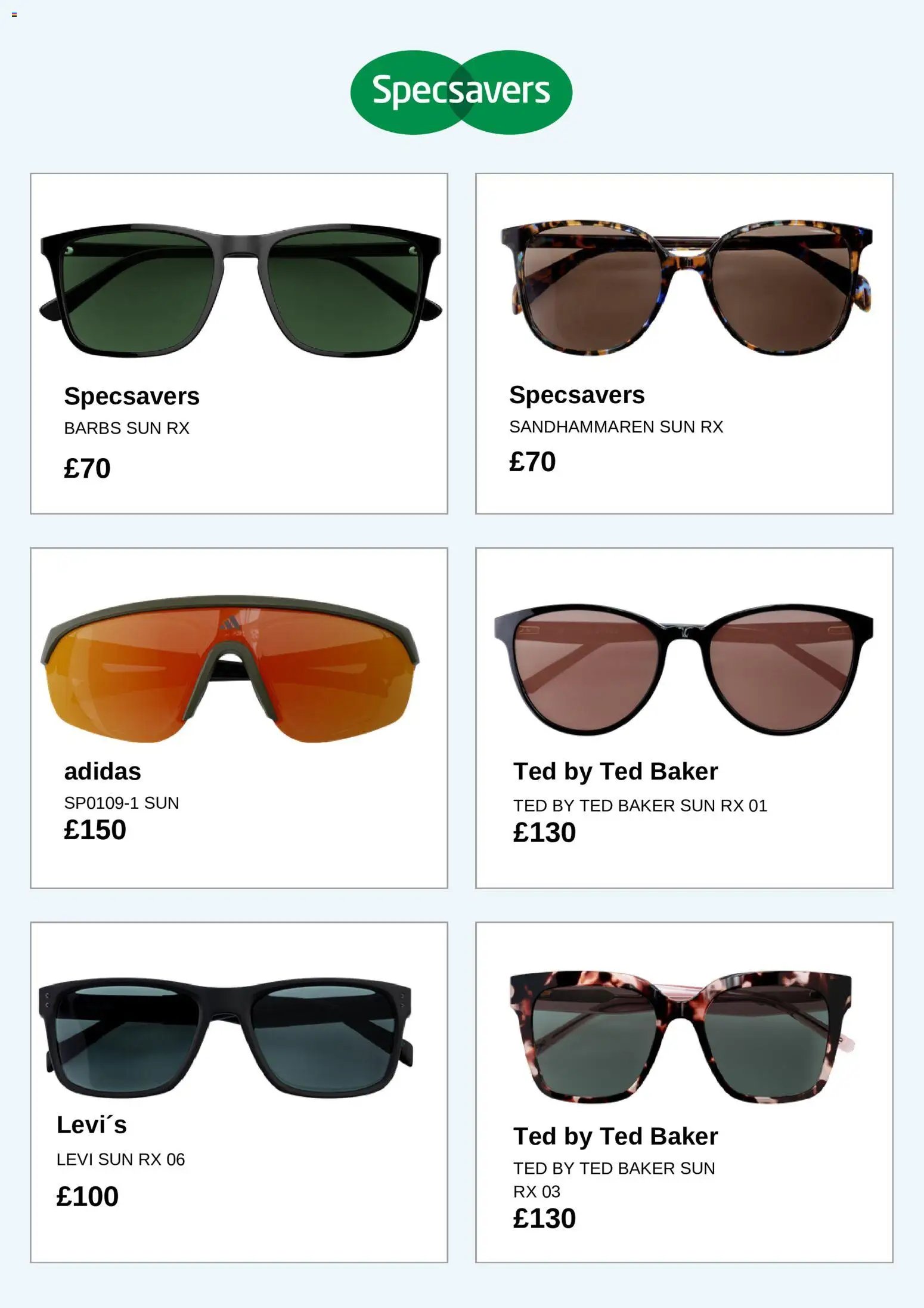 Specsavers - Offers