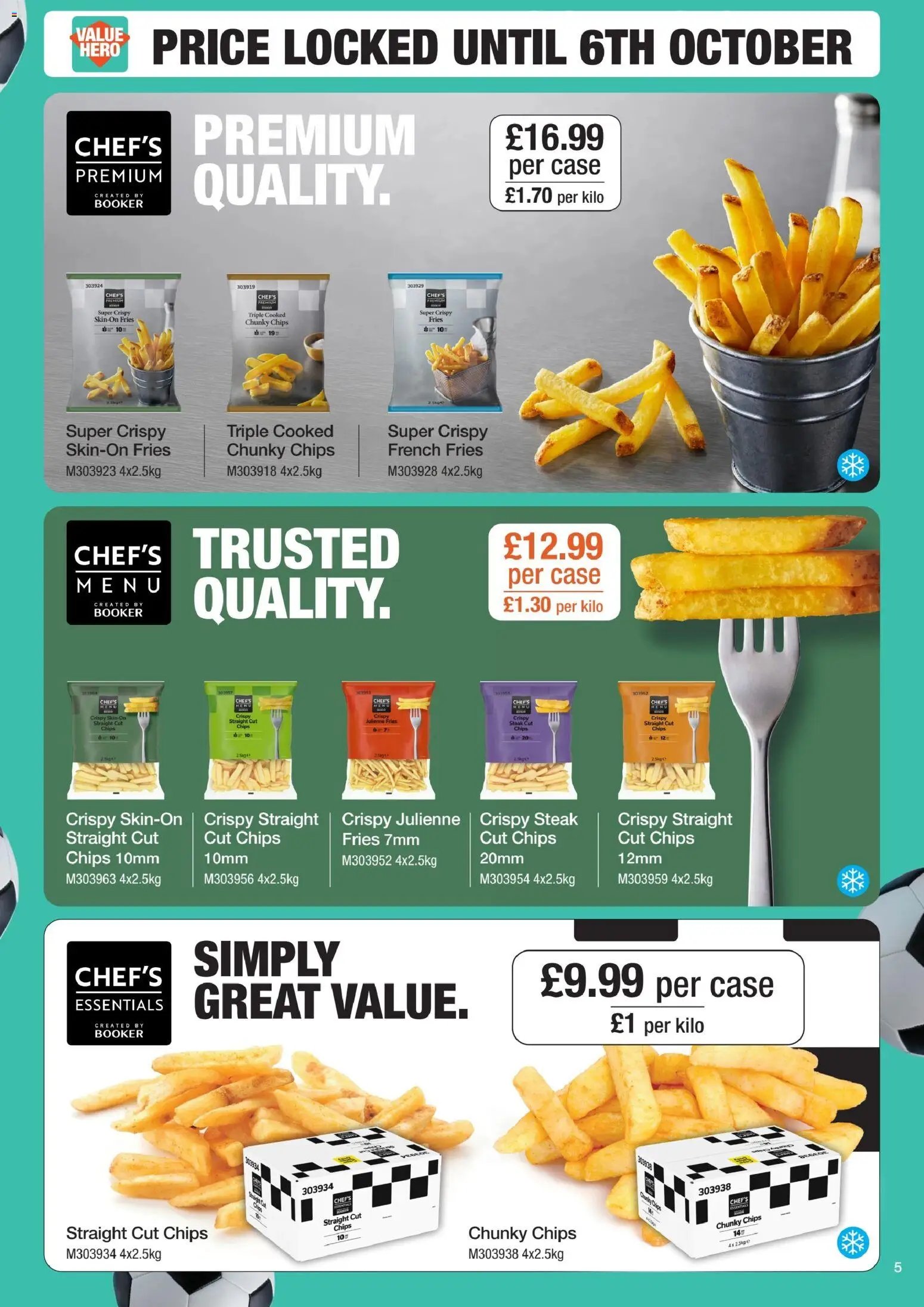 Booker Wholesale - Catering Specials