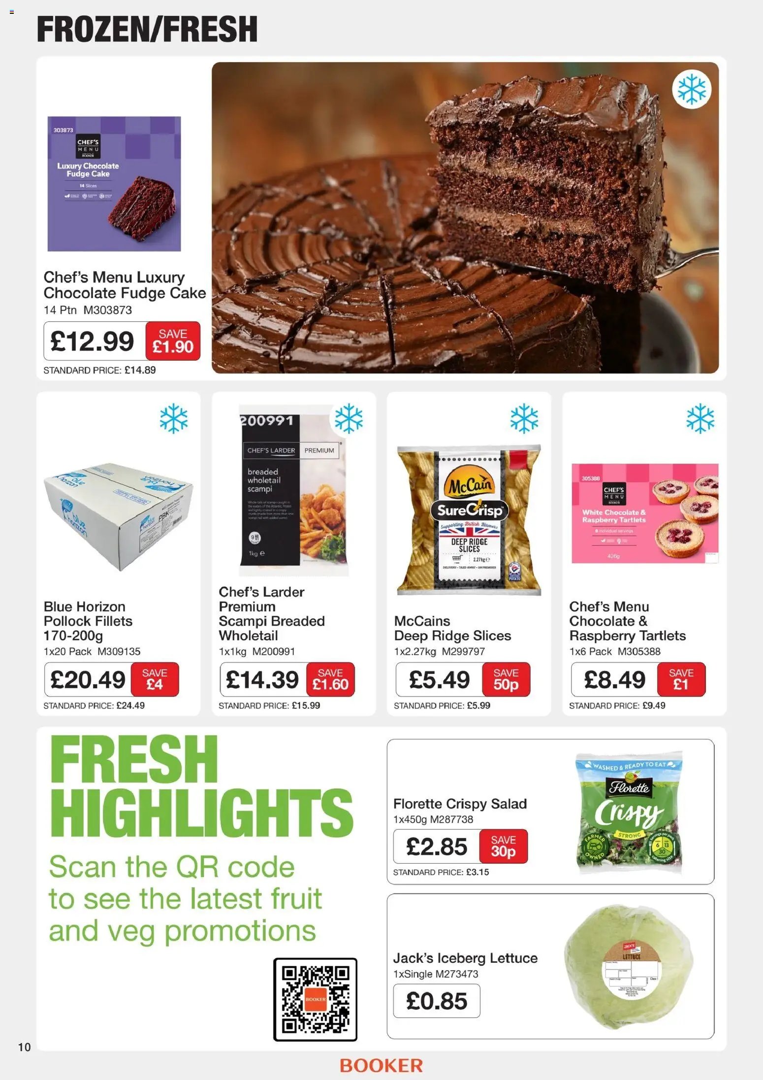 Booker Wholesale - Catering Specials
