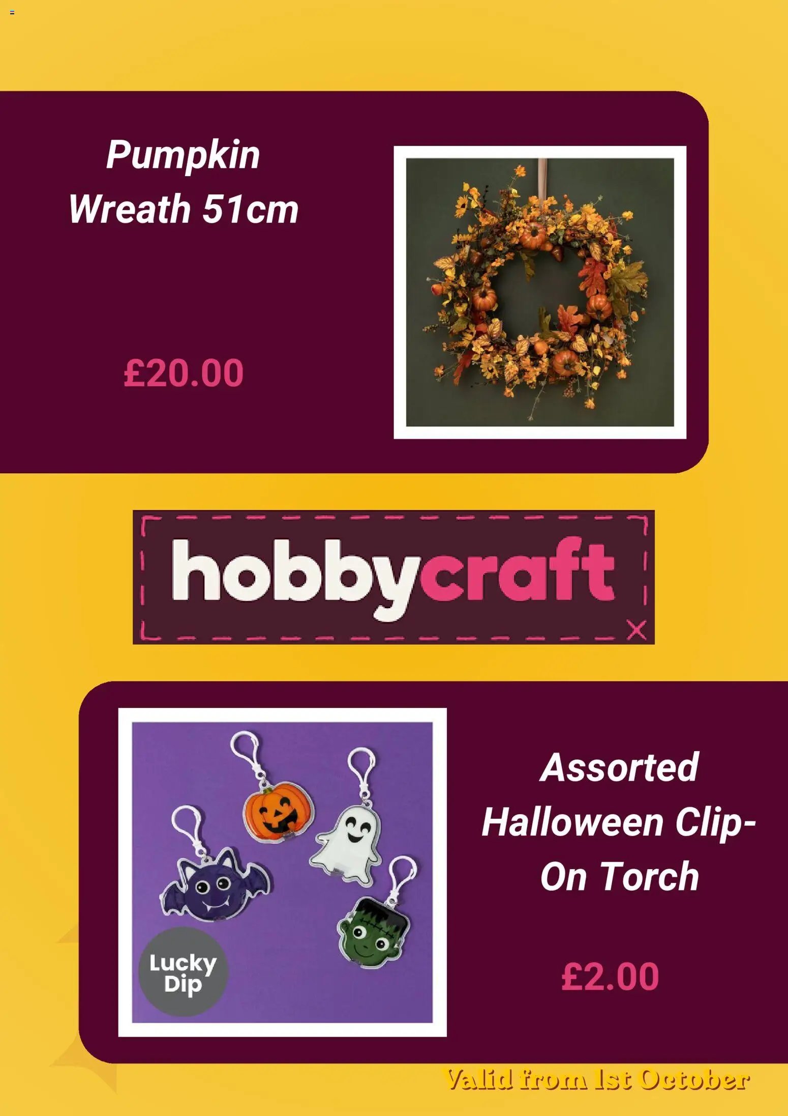 Hobbycraft - Offers
