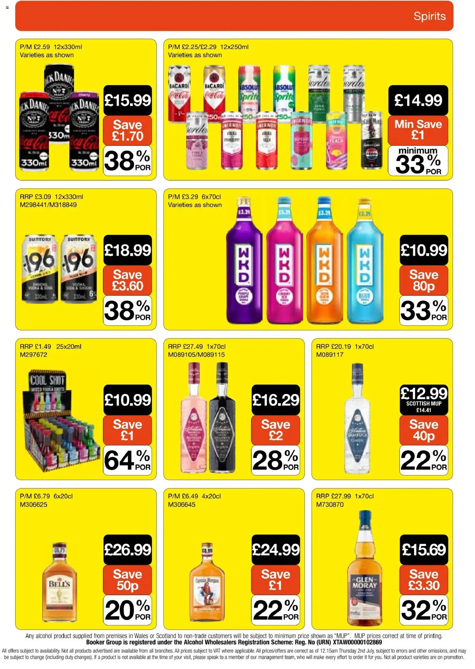 Booker Wholesale - Offers