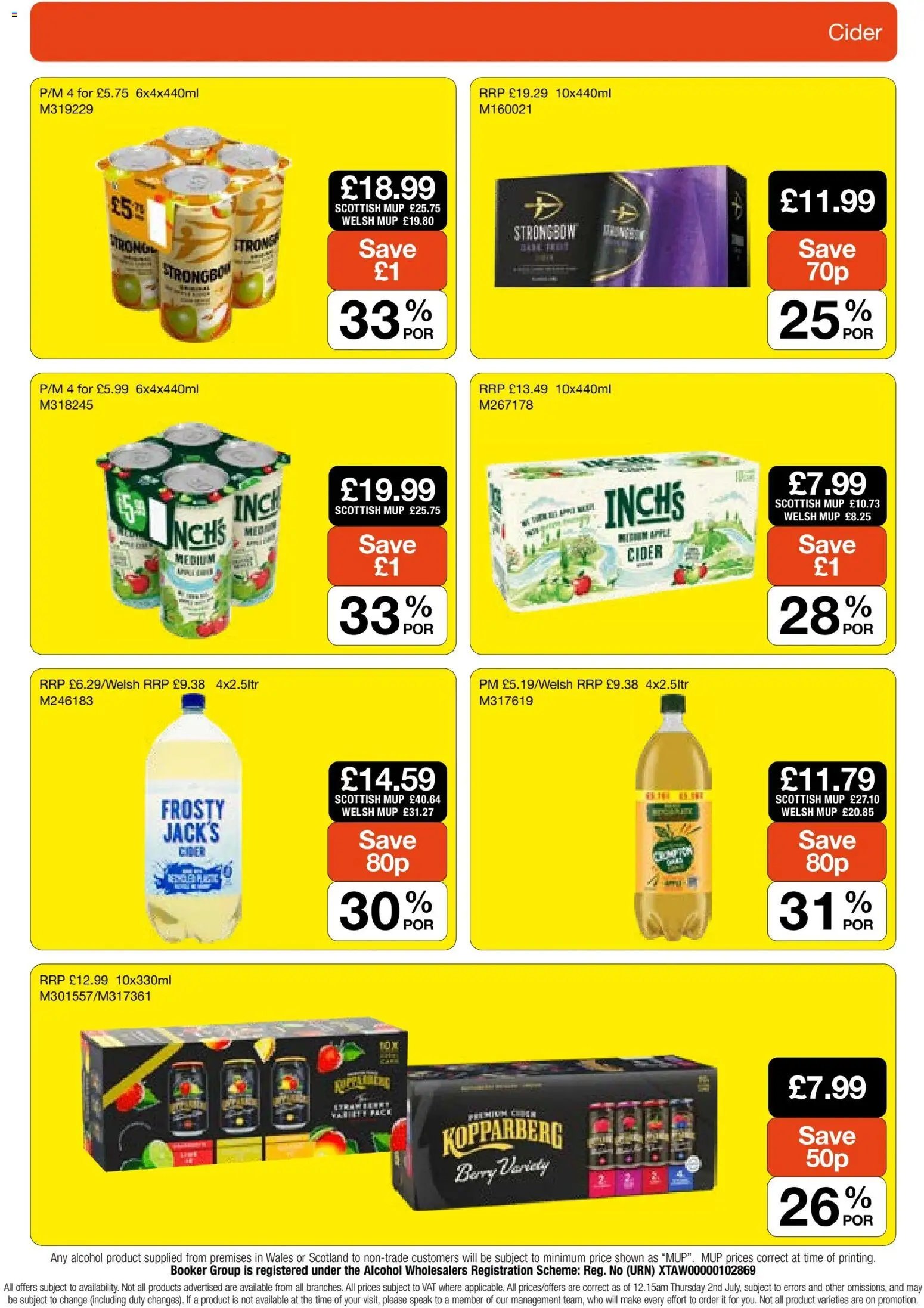Booker Wholesale - Offers