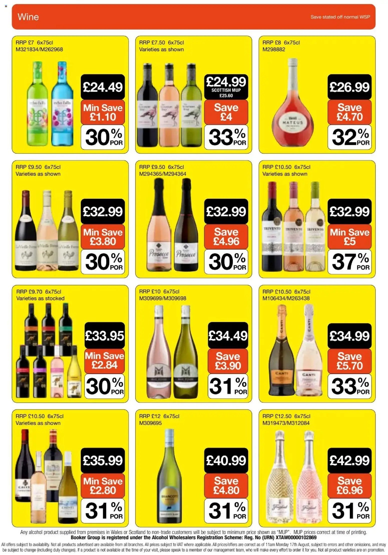 Booker Wholesale - Offers