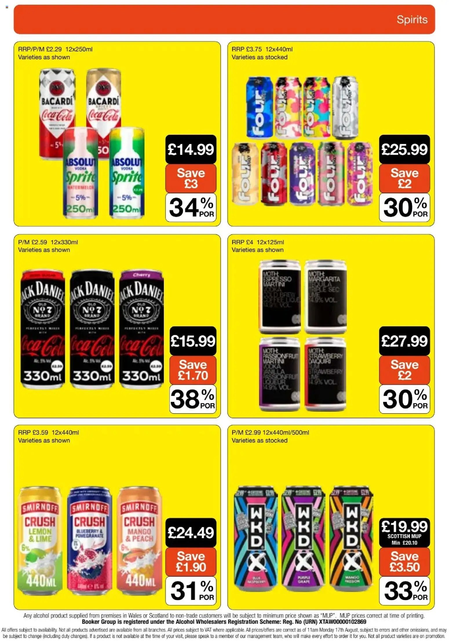 Booker Wholesale - Offers