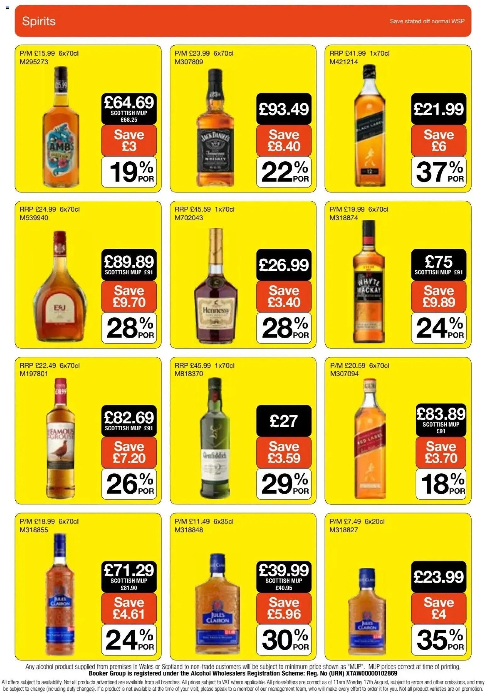Booker Wholesale - Offers