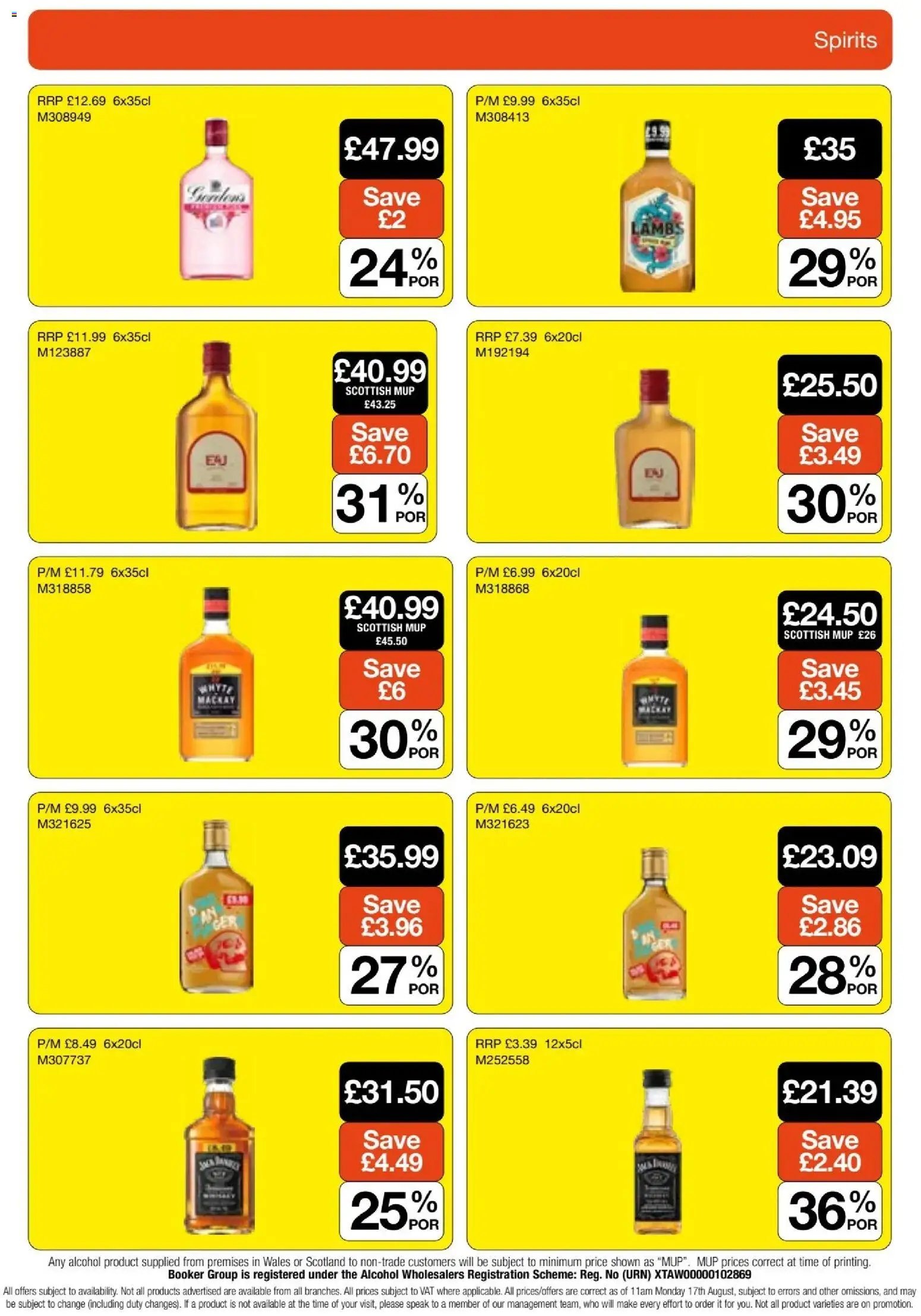 Booker Wholesale - Offers