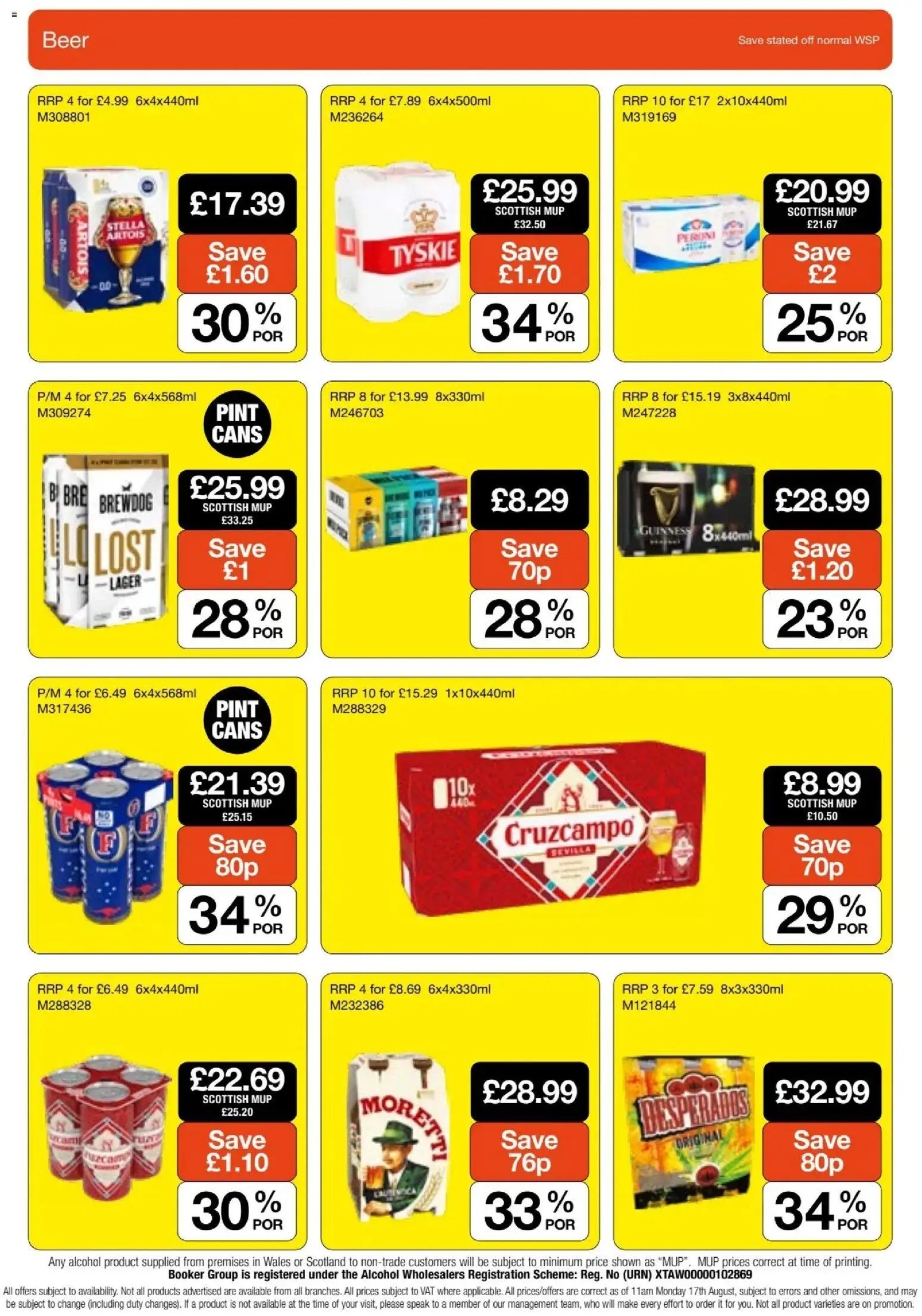 Booker Wholesale - Offers