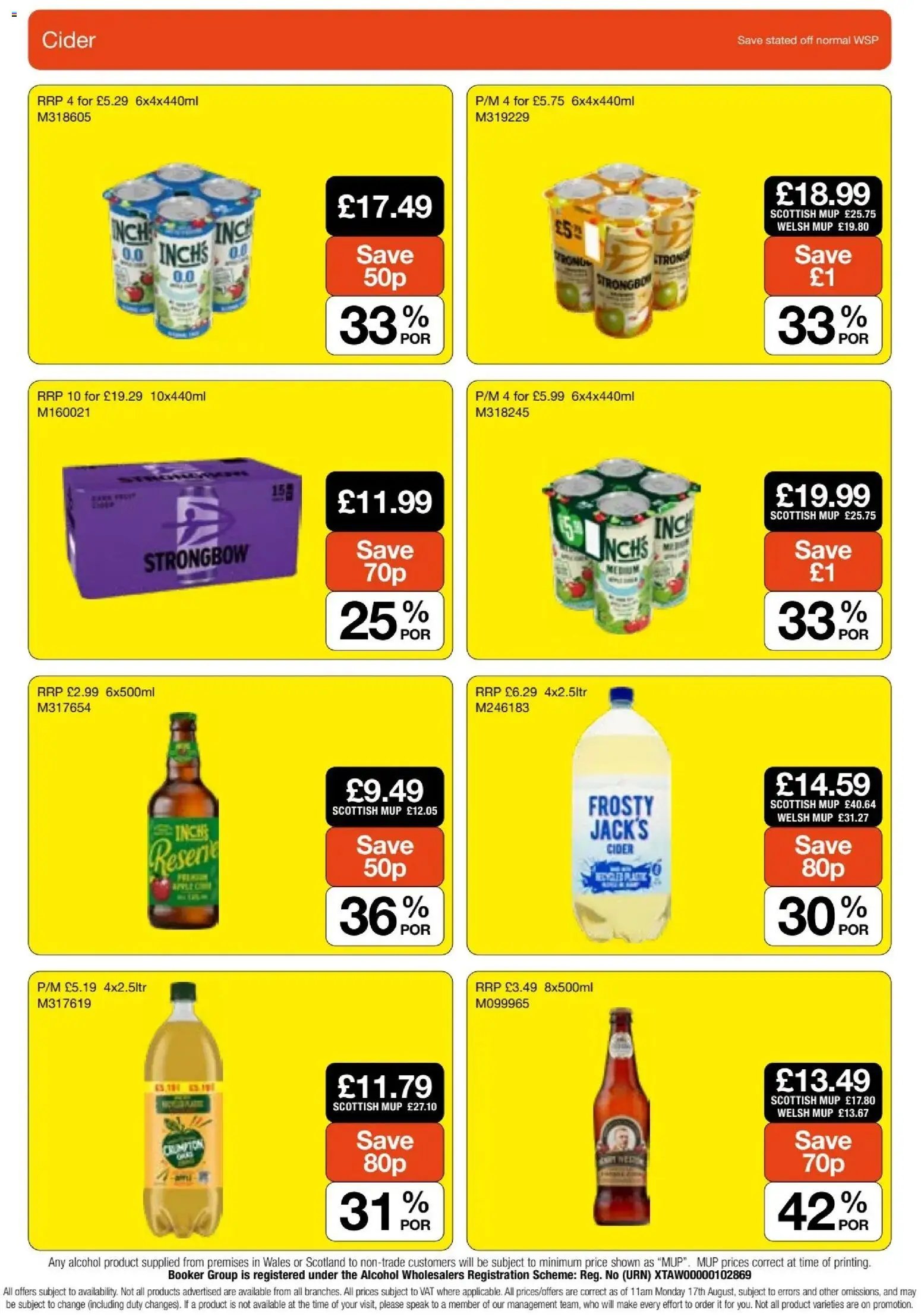 Booker Wholesale - Offers