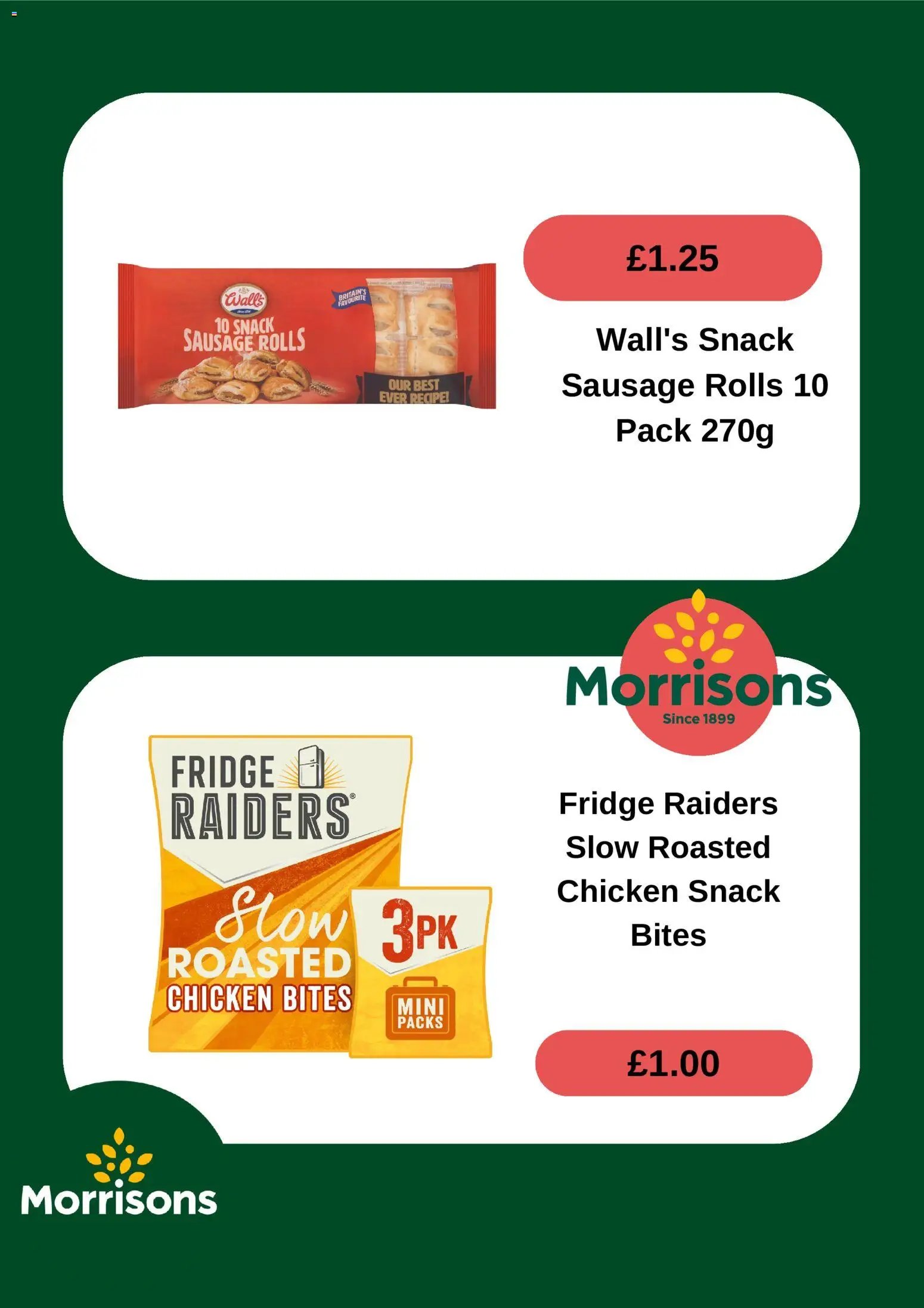 Weekly offers Morrisons