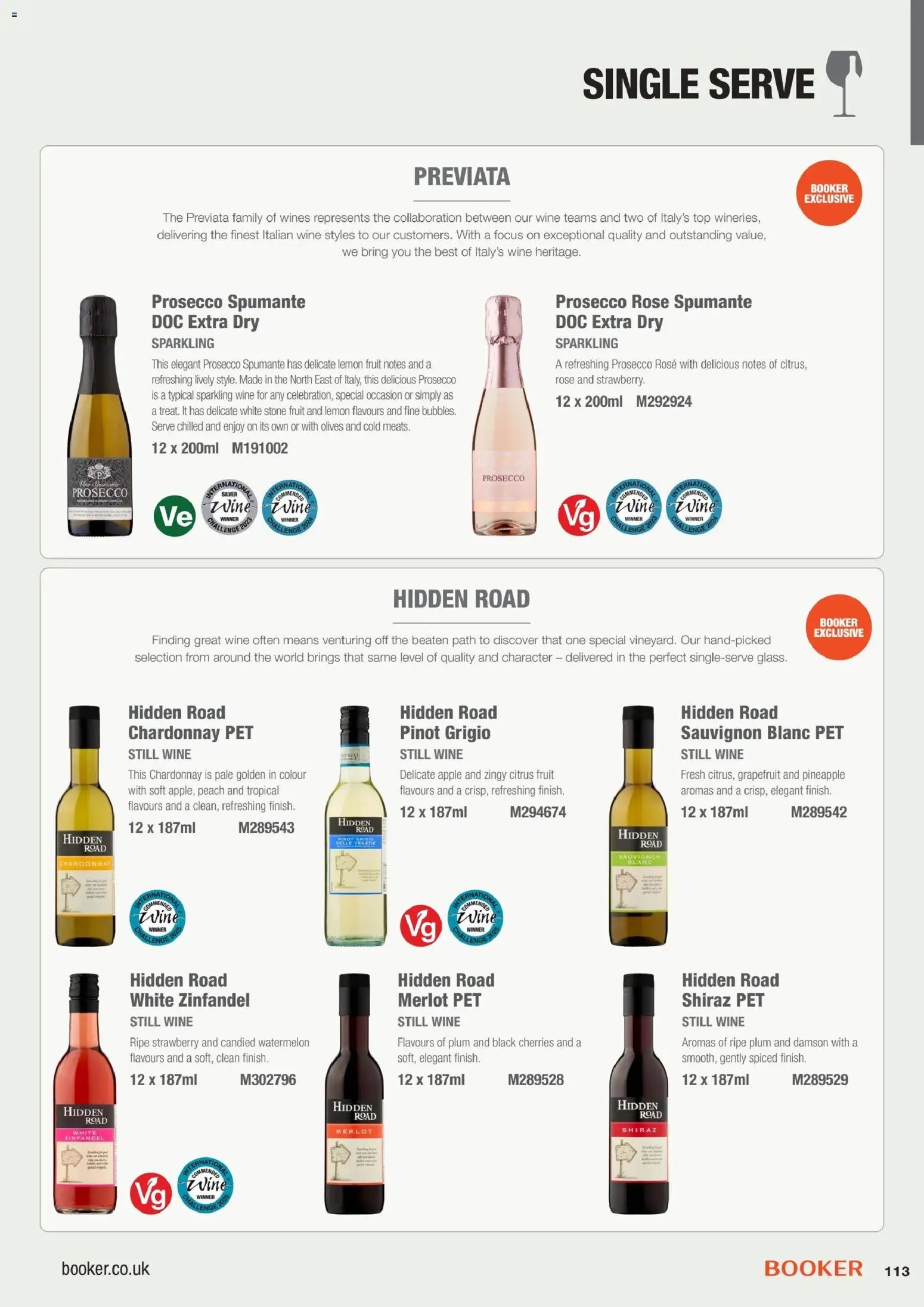 Booker Wholesale - 2026 On Trade Wine List