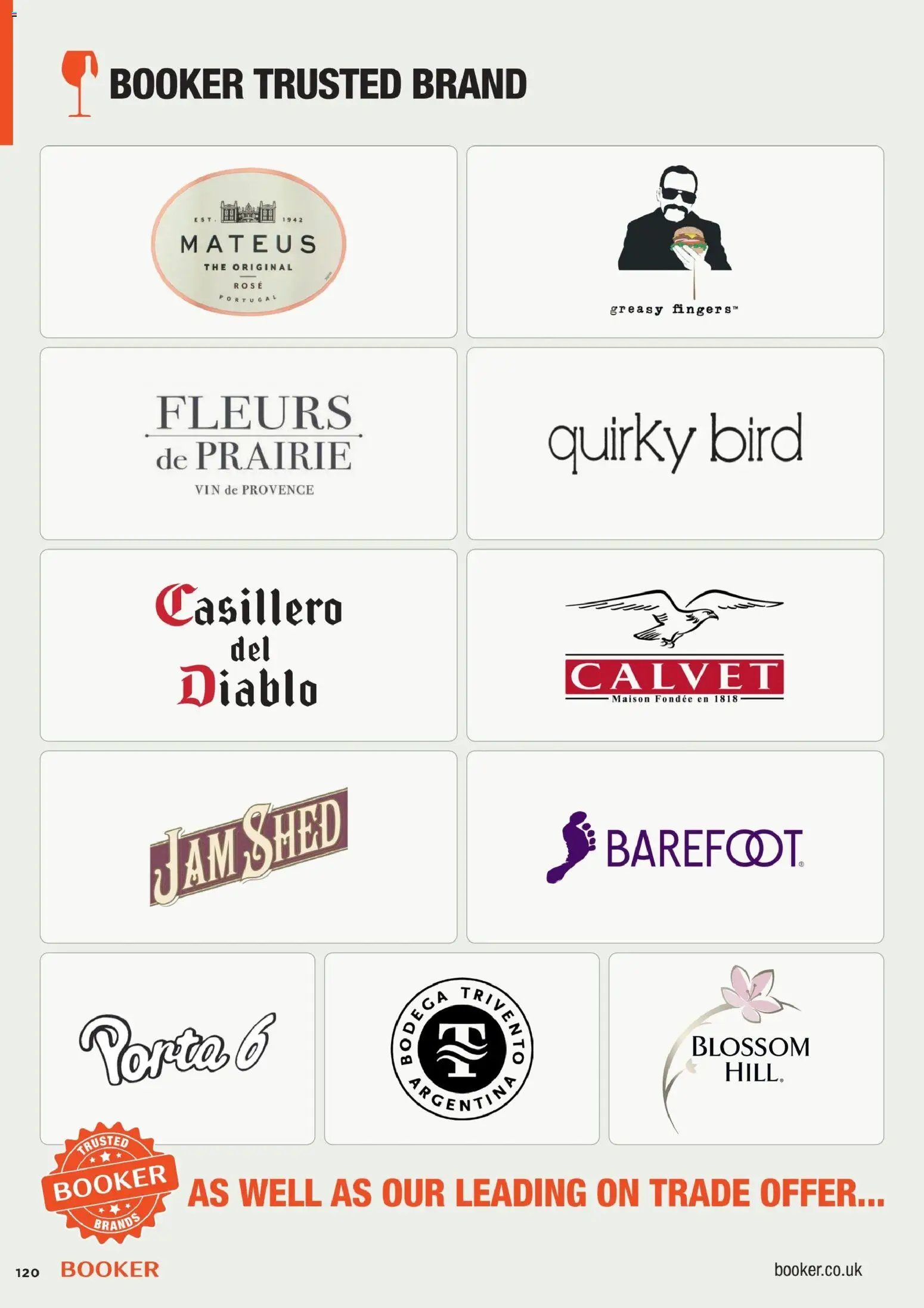 Booker Wholesale - 2026 On Trade Wine List
