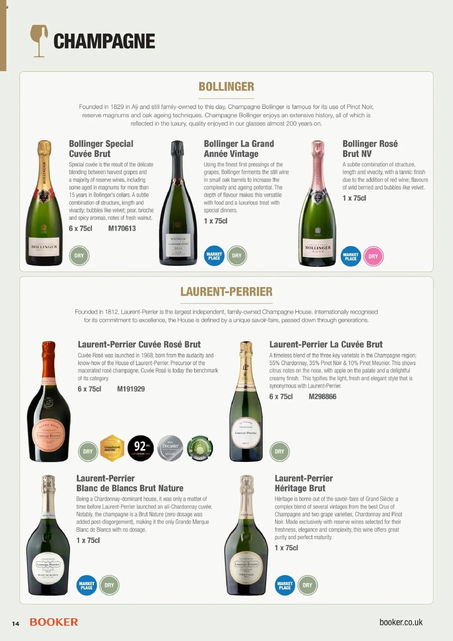Booker Wholesale - 2026 On Trade Wine List