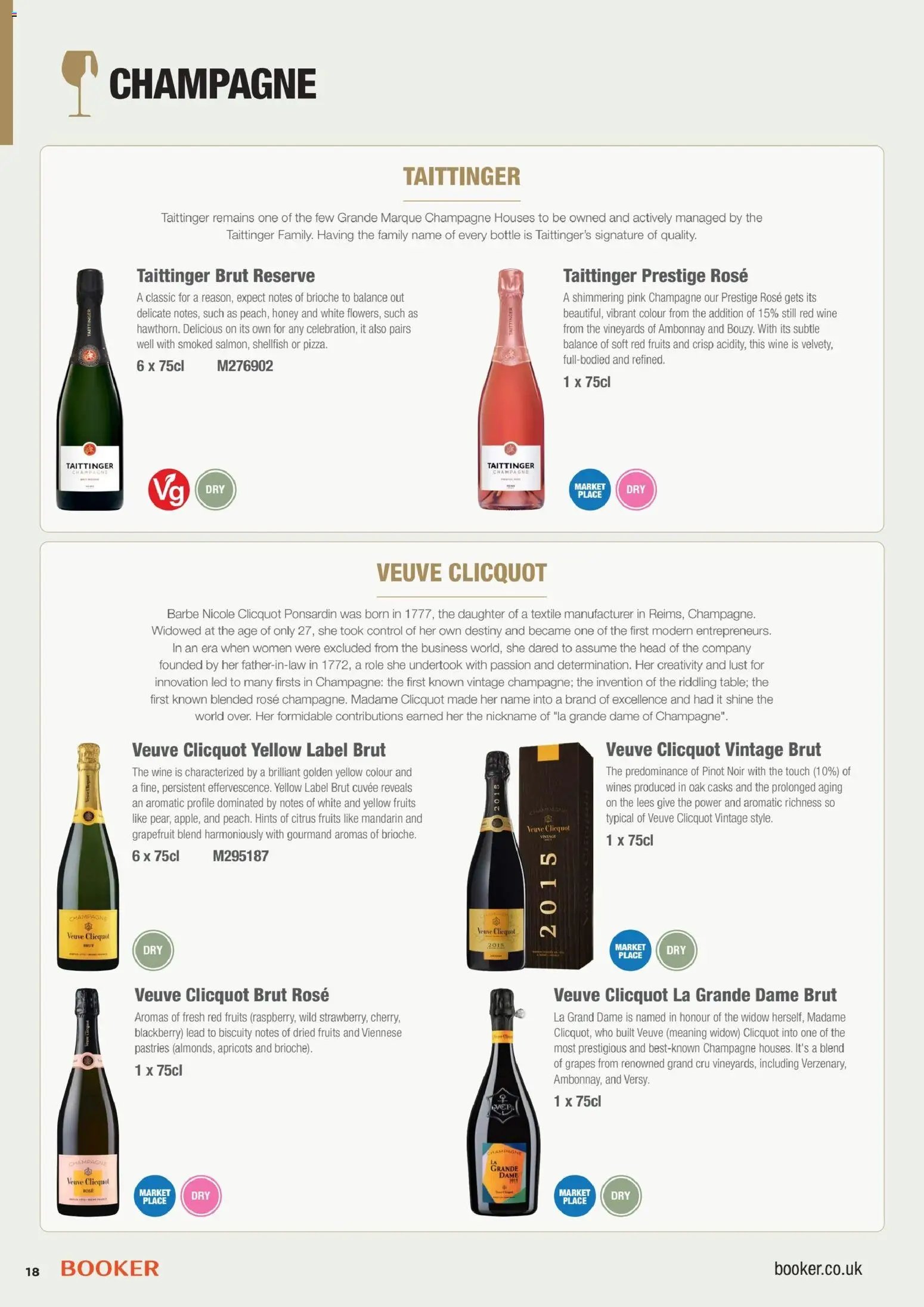 Booker Wholesale - 2026 On Trade Wine List