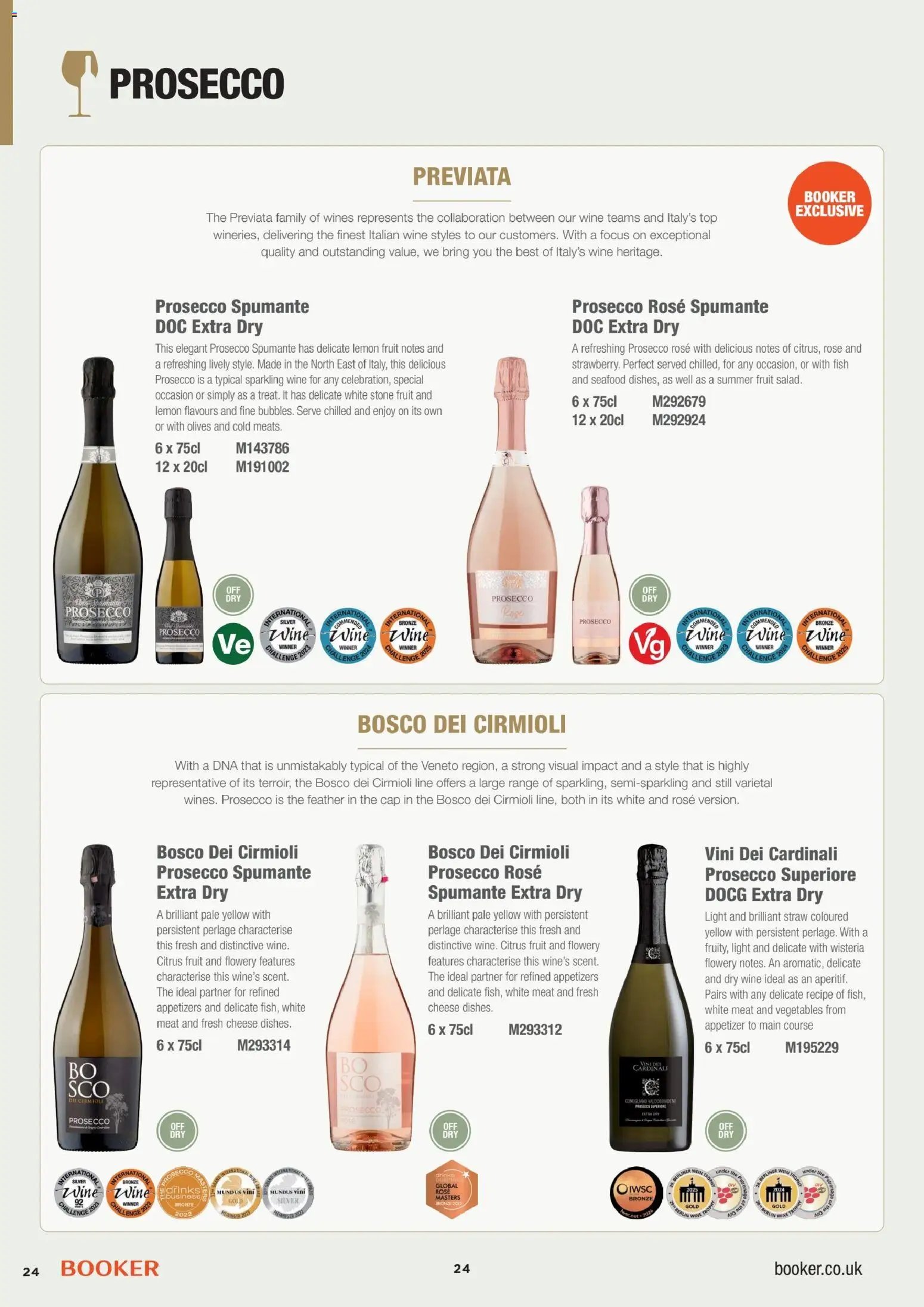 Booker Wholesale - 2026 On Trade Wine List