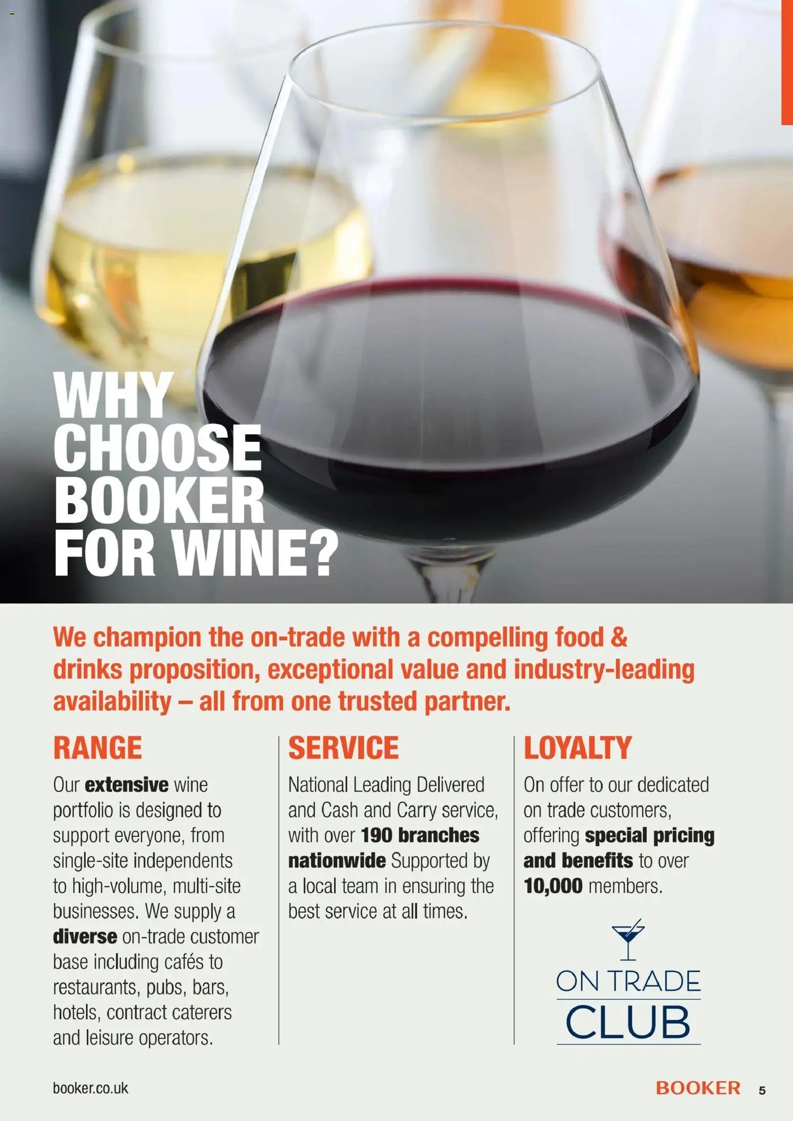 Booker Wholesale - 2026 On Trade Wine List