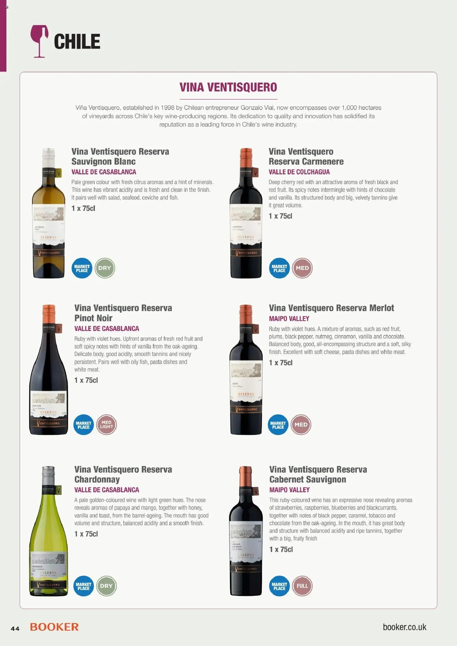 Booker Wholesale - 2026 On Trade Wine List