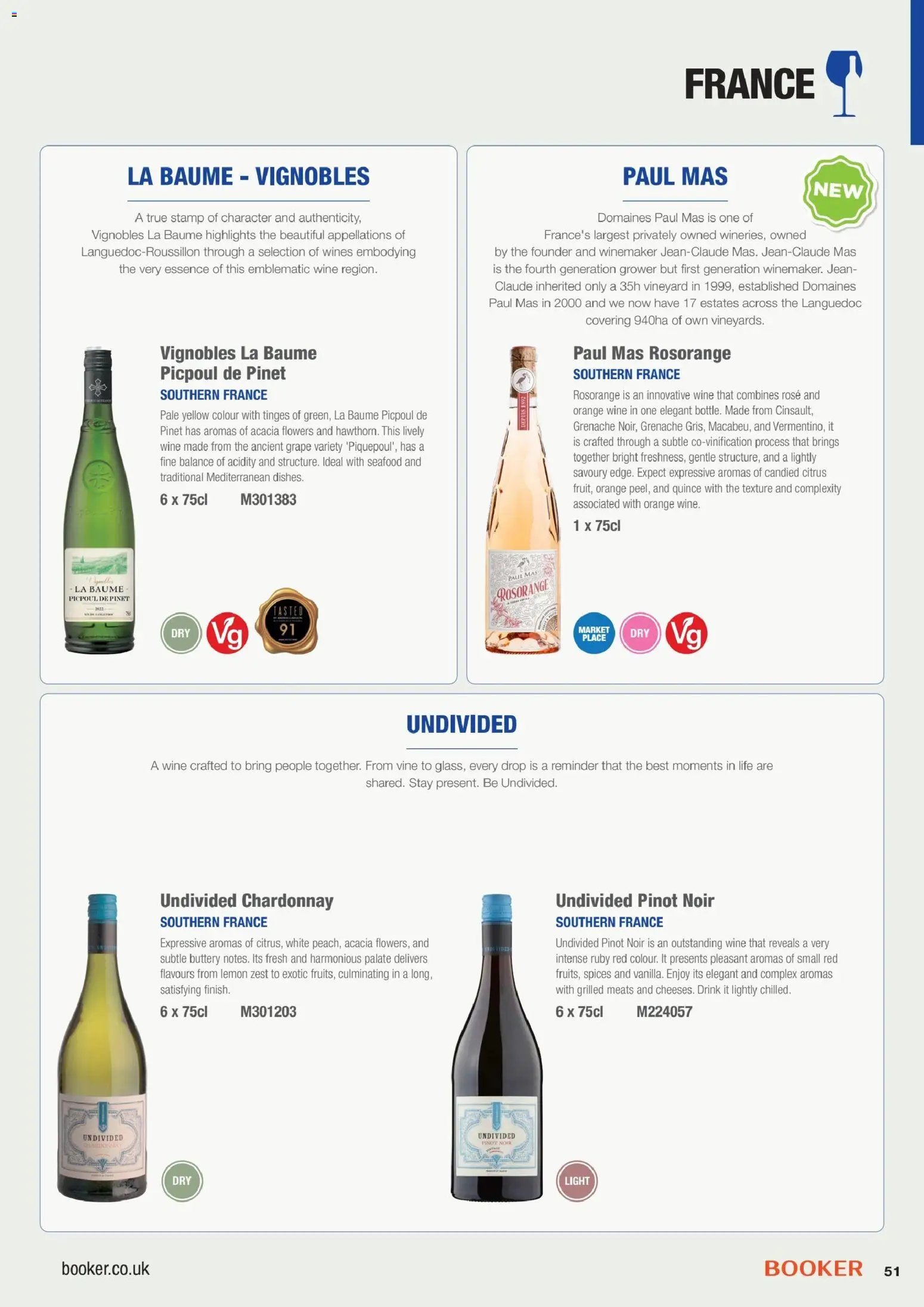 Booker Wholesale - 2026 On Trade Wine List