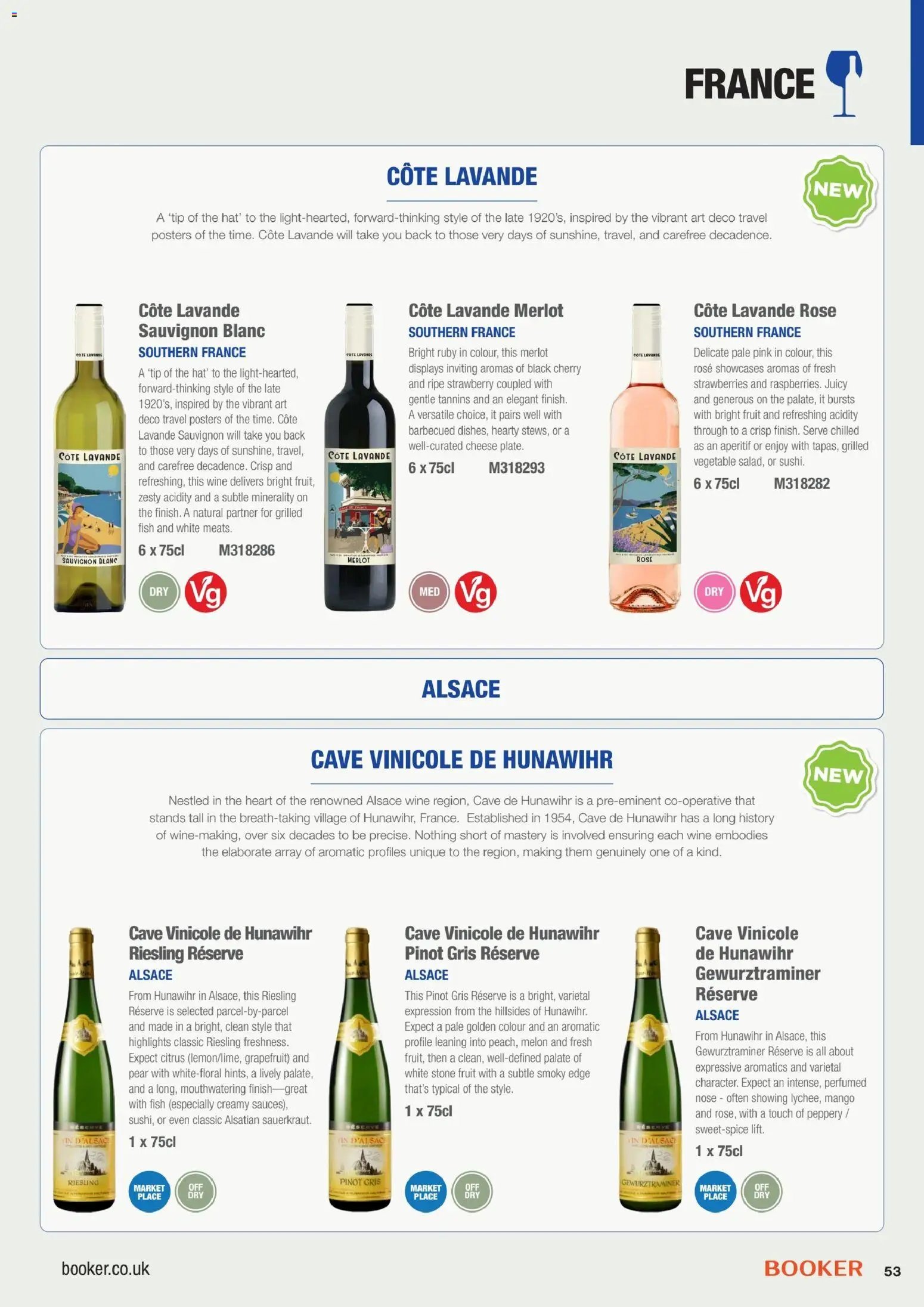 Booker Wholesale - 2026 On Trade Wine List