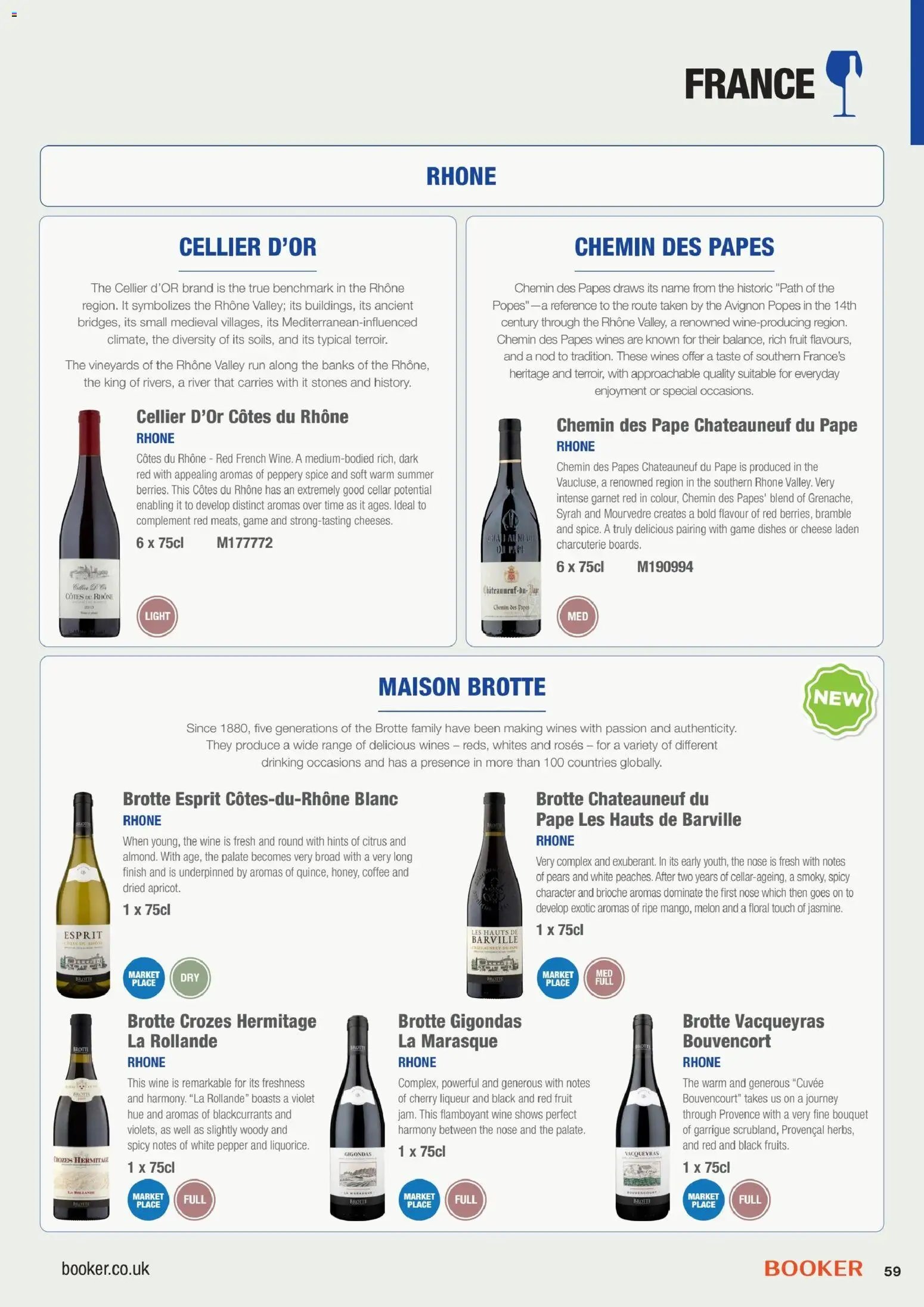 Booker Wholesale - 2026 On Trade Wine List